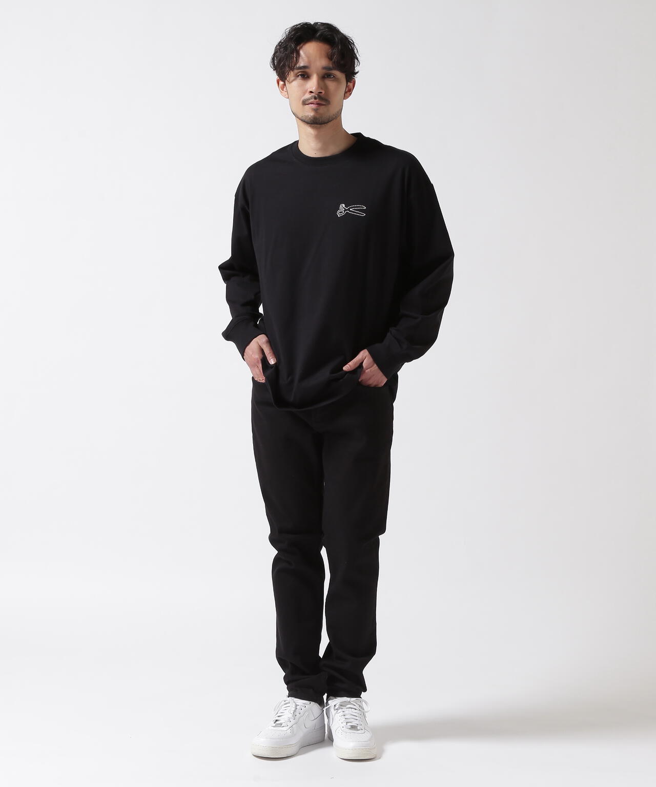 DENHAM/デンハム/CHAIN LS TEE