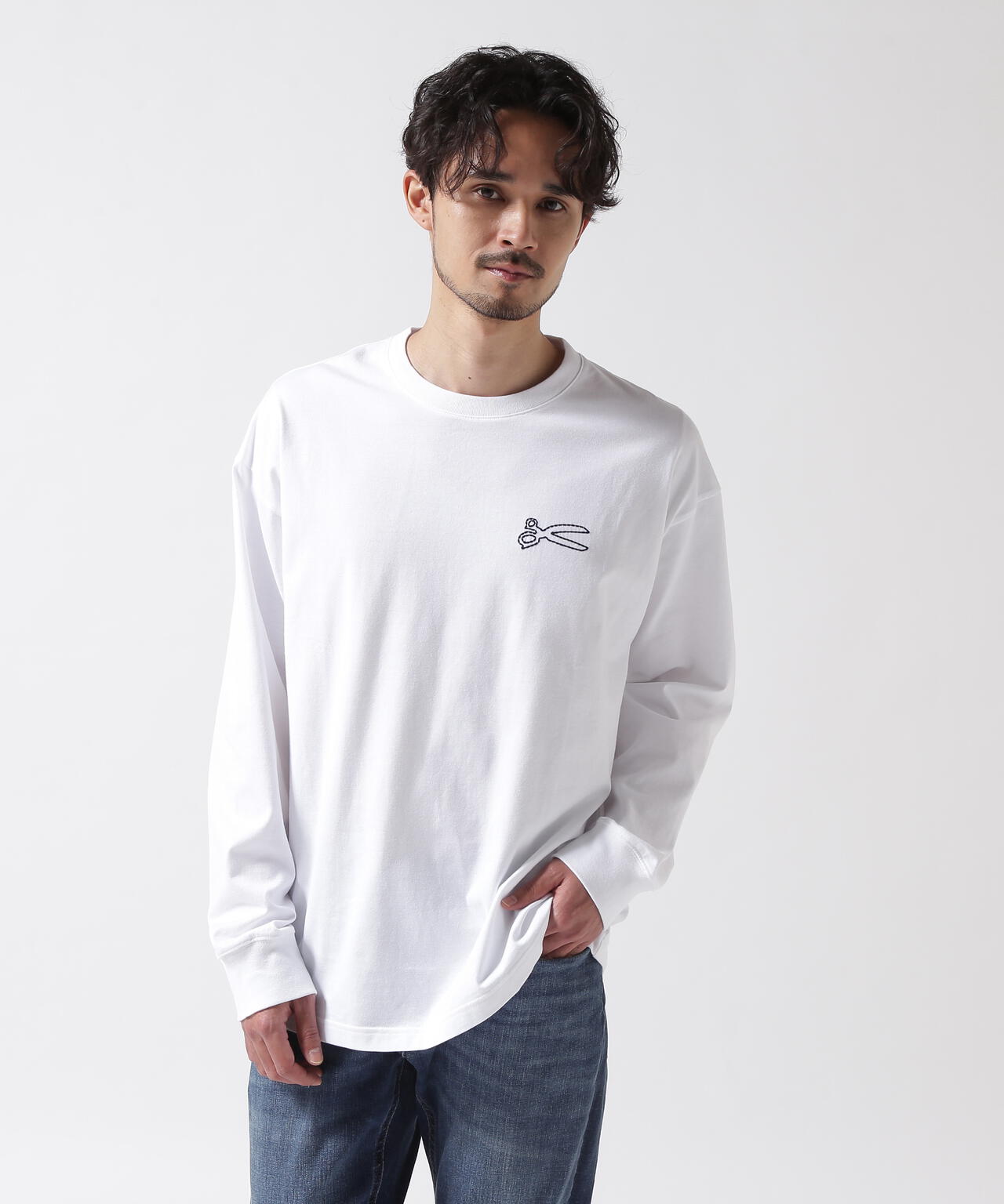 DENHAM/デンハム/CHAIN LS TEE