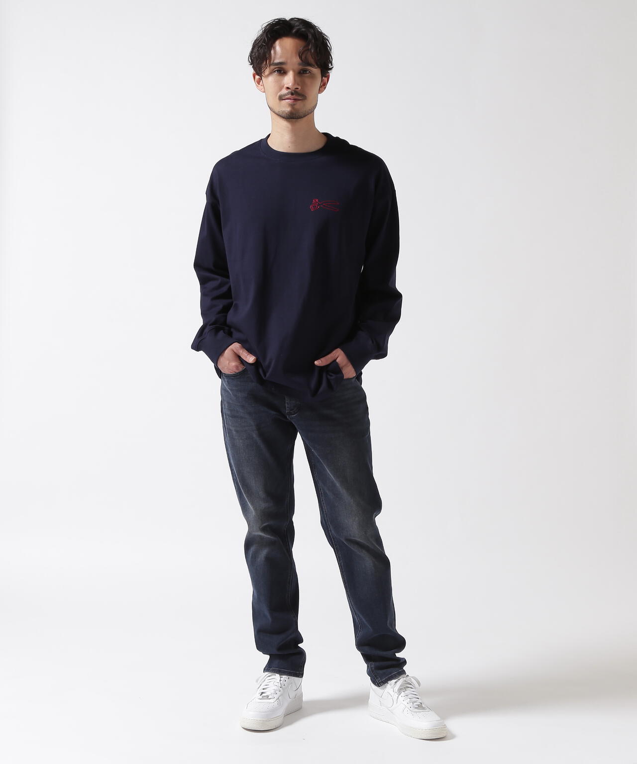 DENHAM/デンハム/CHAIN LS TEE
