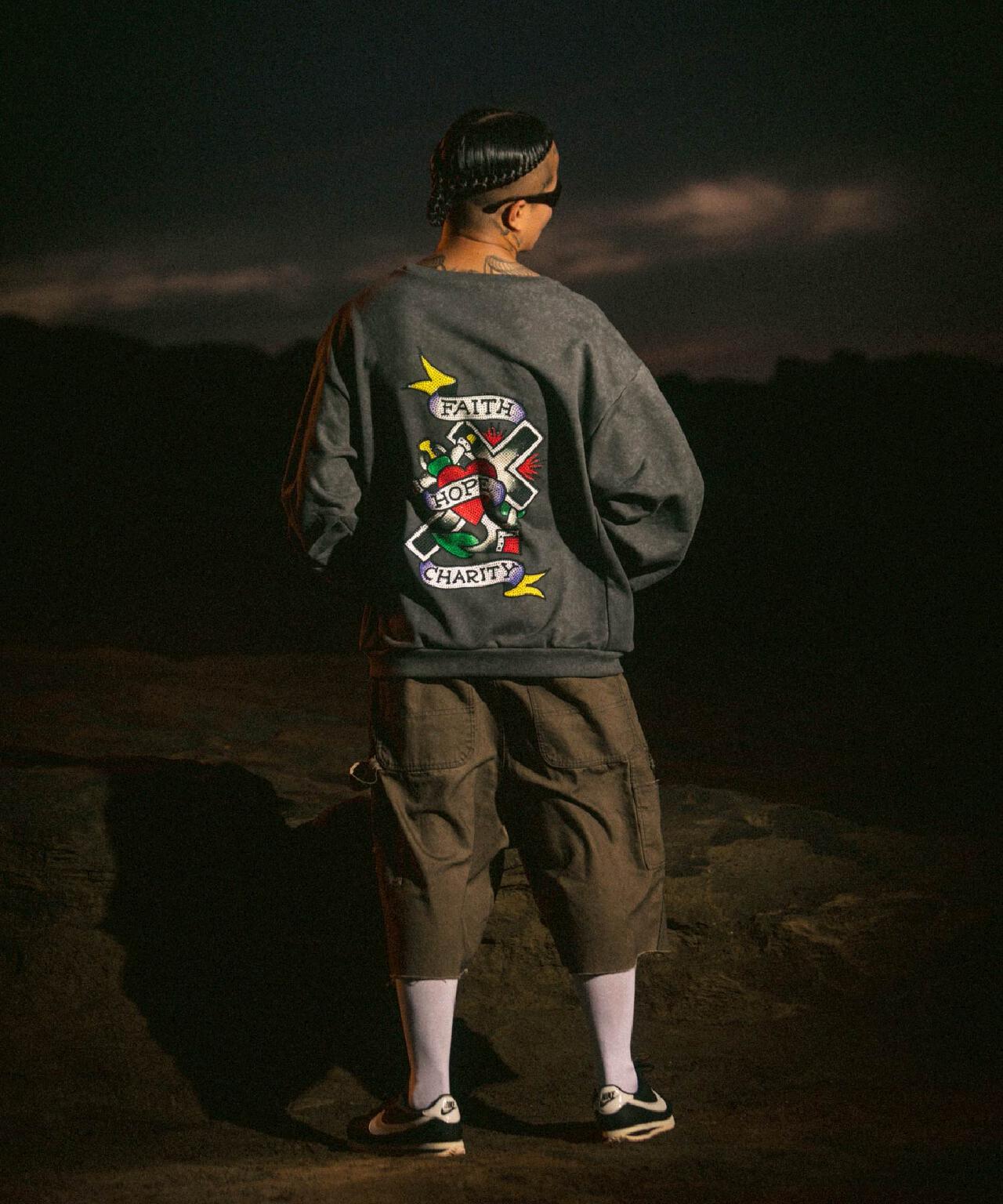 FR(13)NDS × Ed Hardy/フレンズ × エド・ハーディ/コラボスウェット