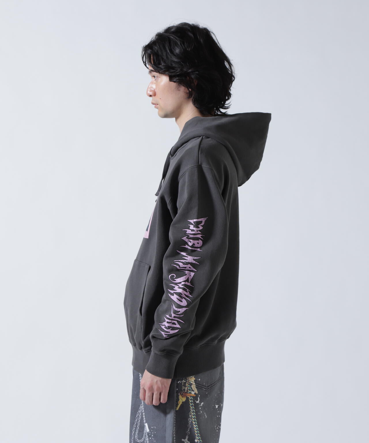 guernika×ちびまる子ちゃん/Drooping Maruko Vintage style Hoodie