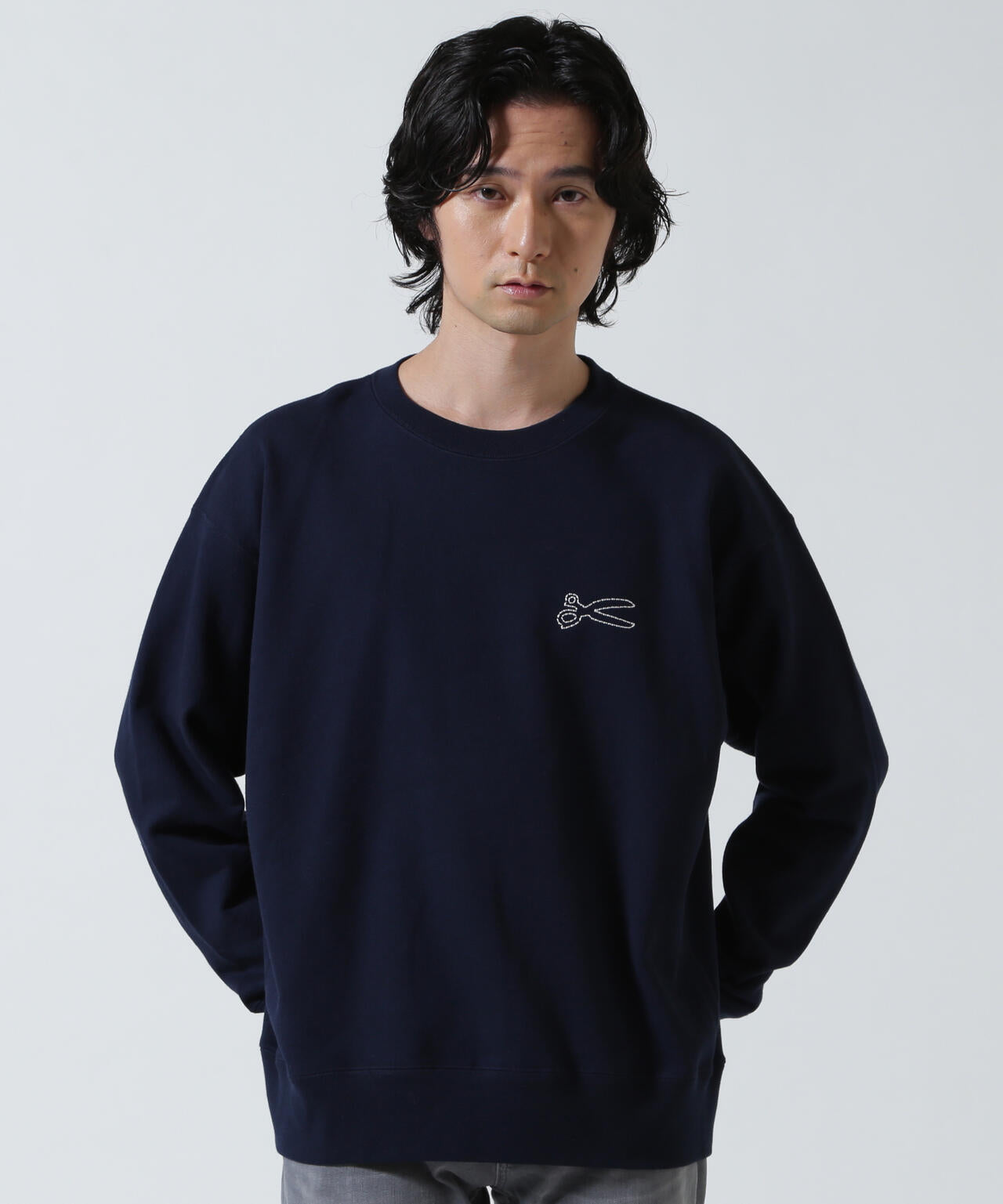 DENHAM/デンハム/CHAIN CREW SWEAT