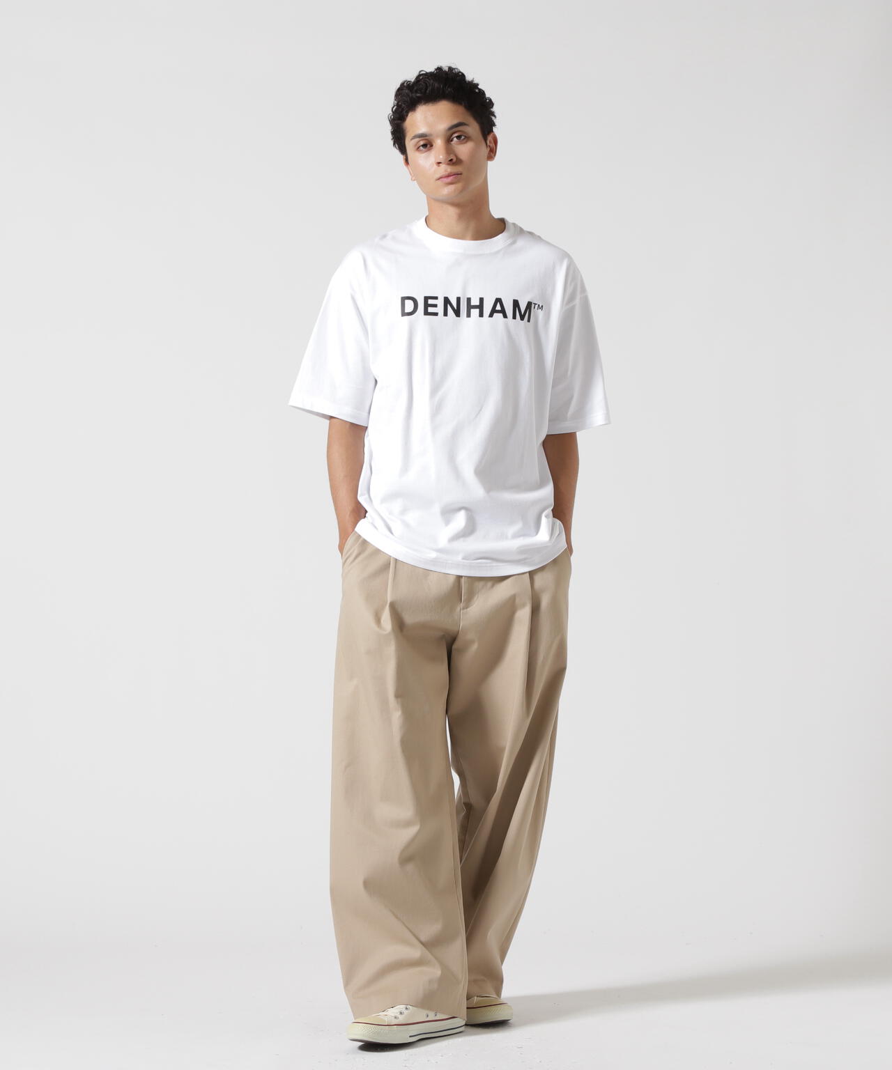 DENHAM/デンハム/BIG LOGO TEE