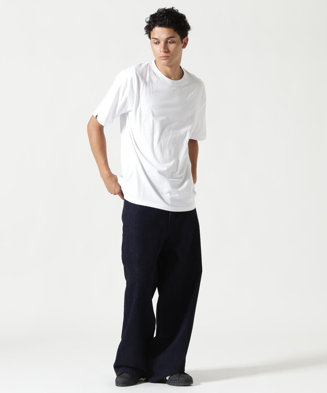 DENHAM/デンハム/WATER PAINTING SCISSOR TEE