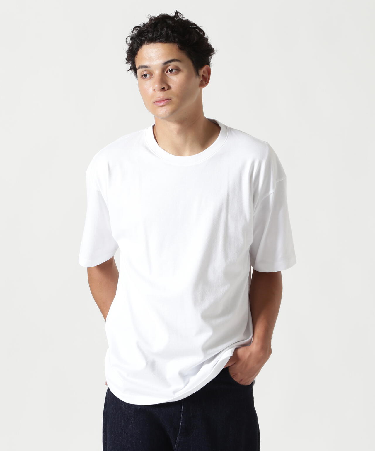 DENHAM/デンハム/WATER PAINTING SCISSOR TEE