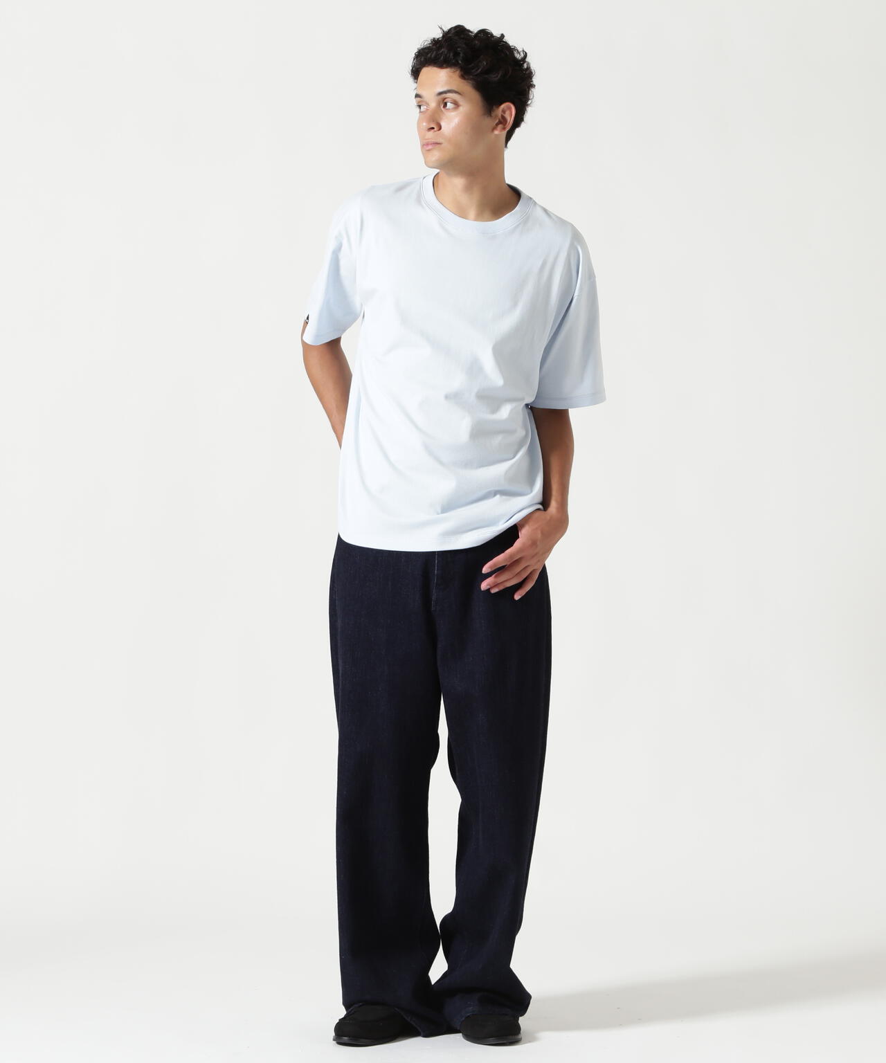 DENHAM/デンハム/WATER PAINTING SCISSOR TEE