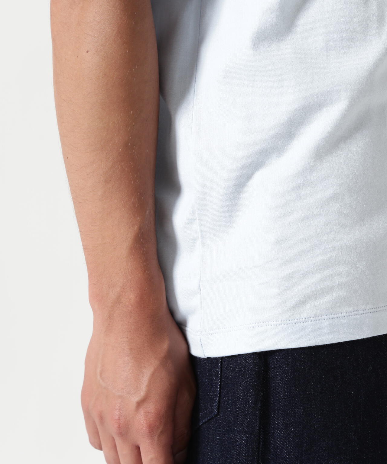 DENHAM/デンハム/WATER PAINTING SCISSOR TEE