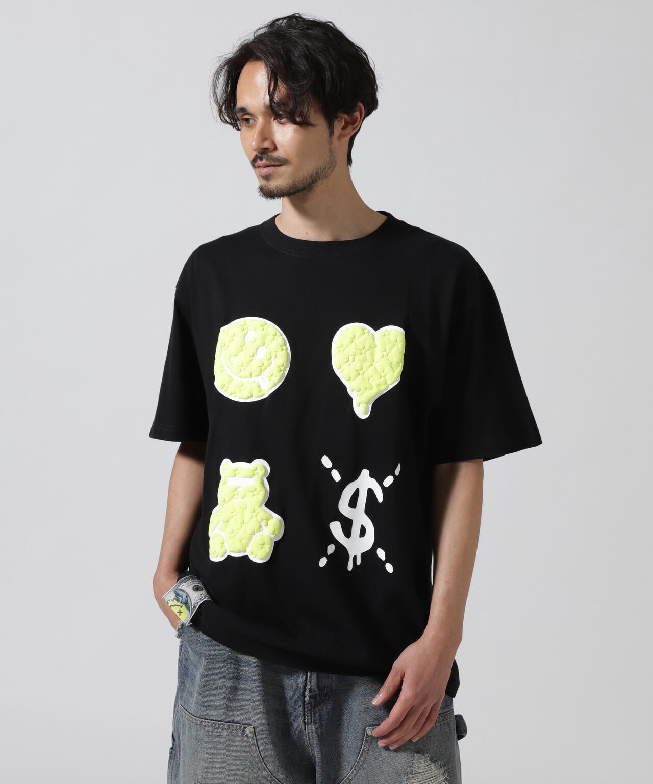 STUD MUFFIN/スタッドマフィン/4MOTIF SS TEE