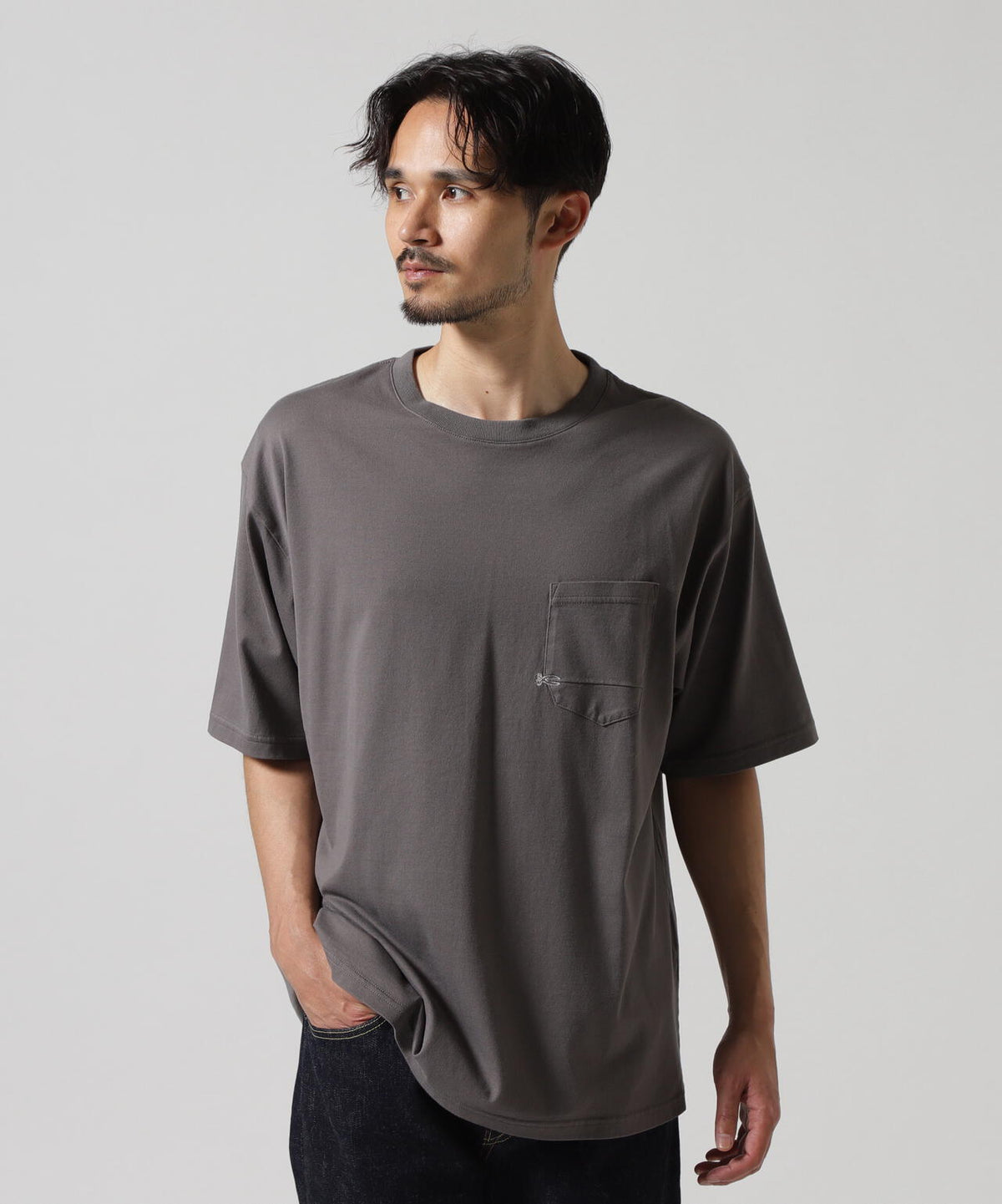DENHAM/デンハム/MIJ BASIC 7 POCKET SS TEE