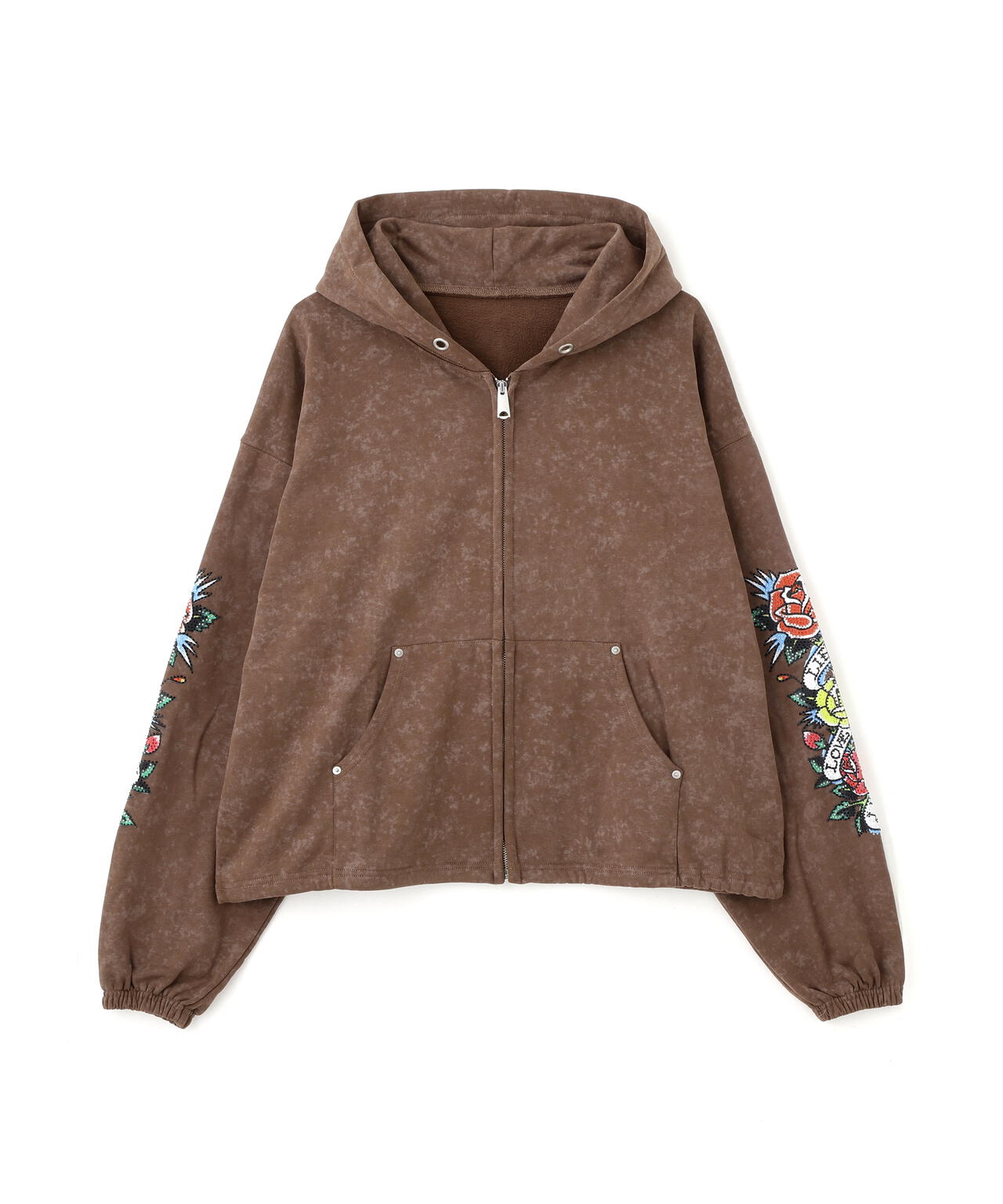 FR(13)NDS × Ed Hardy/フレンズ × エド・ハーディ/コラボジップフーディ