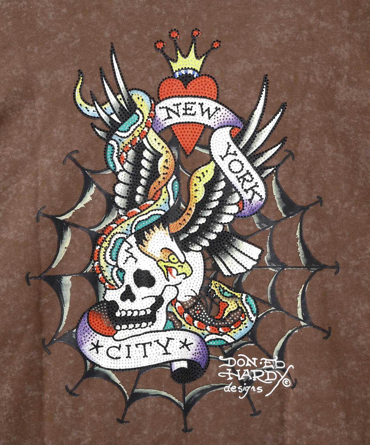 FR(13)NDS × Ed Hardy/フレンズ × エド・ハーディ/コラボジップフーディ