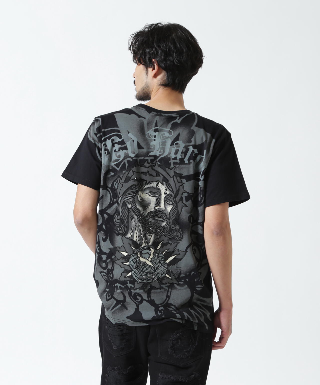 Ed Hardy/エド ハーディー/EBKST SS TEE_CHRIST