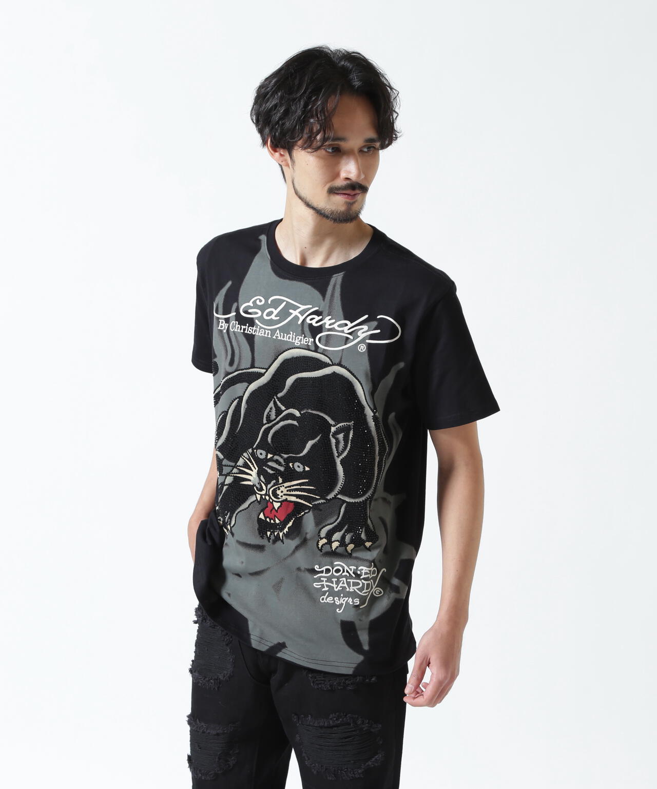 Ed Hardy/エド ハーディー/EBKST SS TEE_LEO | ROYAL FLASH（ロイヤル