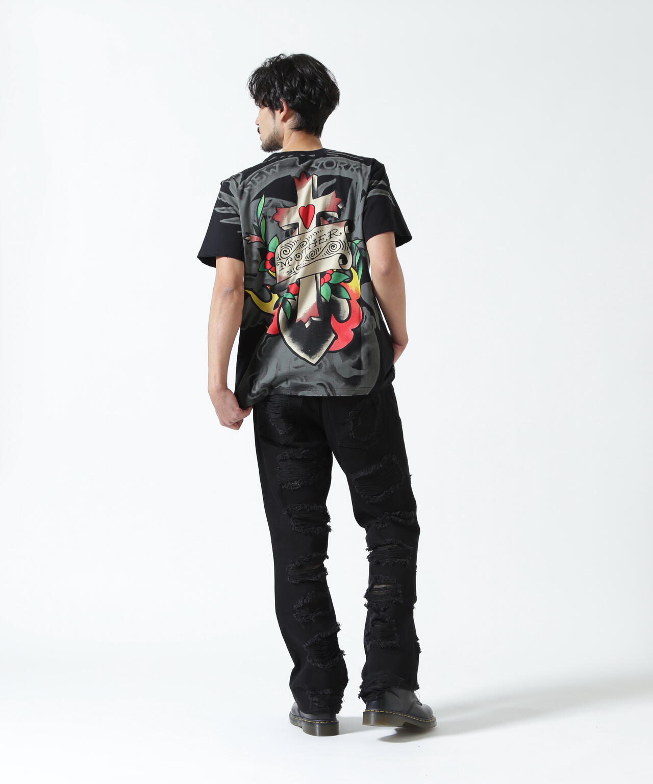 Ed Hardy/エド ハーディー/EDMG SS TEE_NYC
