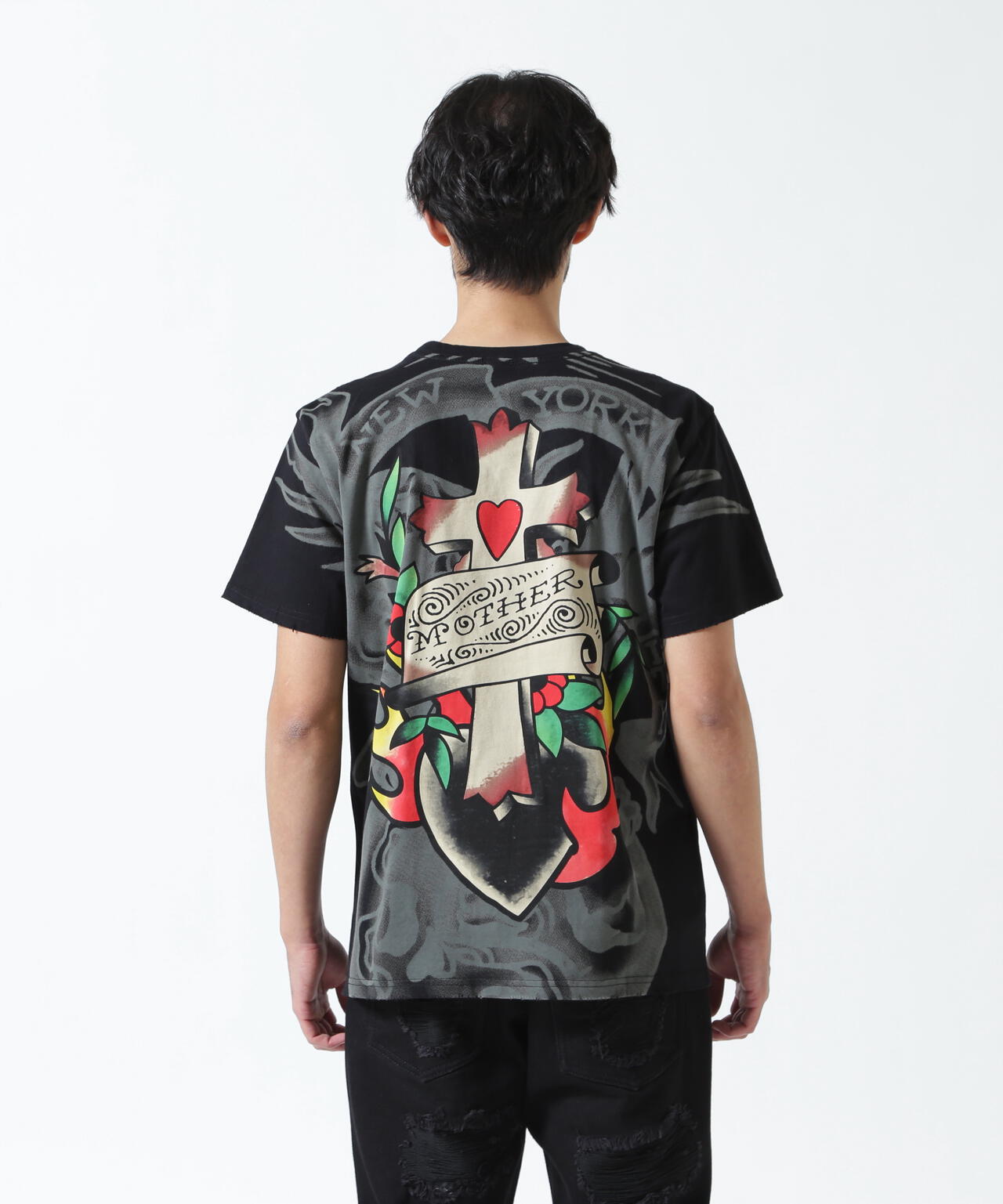 Ed Hardy/エド ハーディー/EDMG SS TEE_NYC
