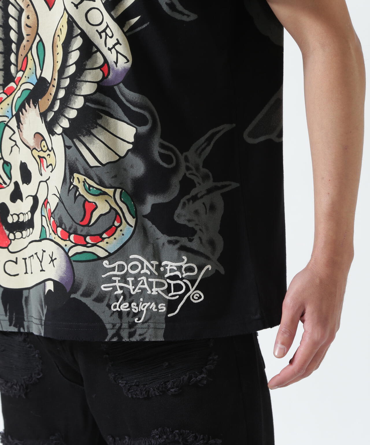 Ed Hardy/エド ハーディー/EDMG SS TEE_NYC