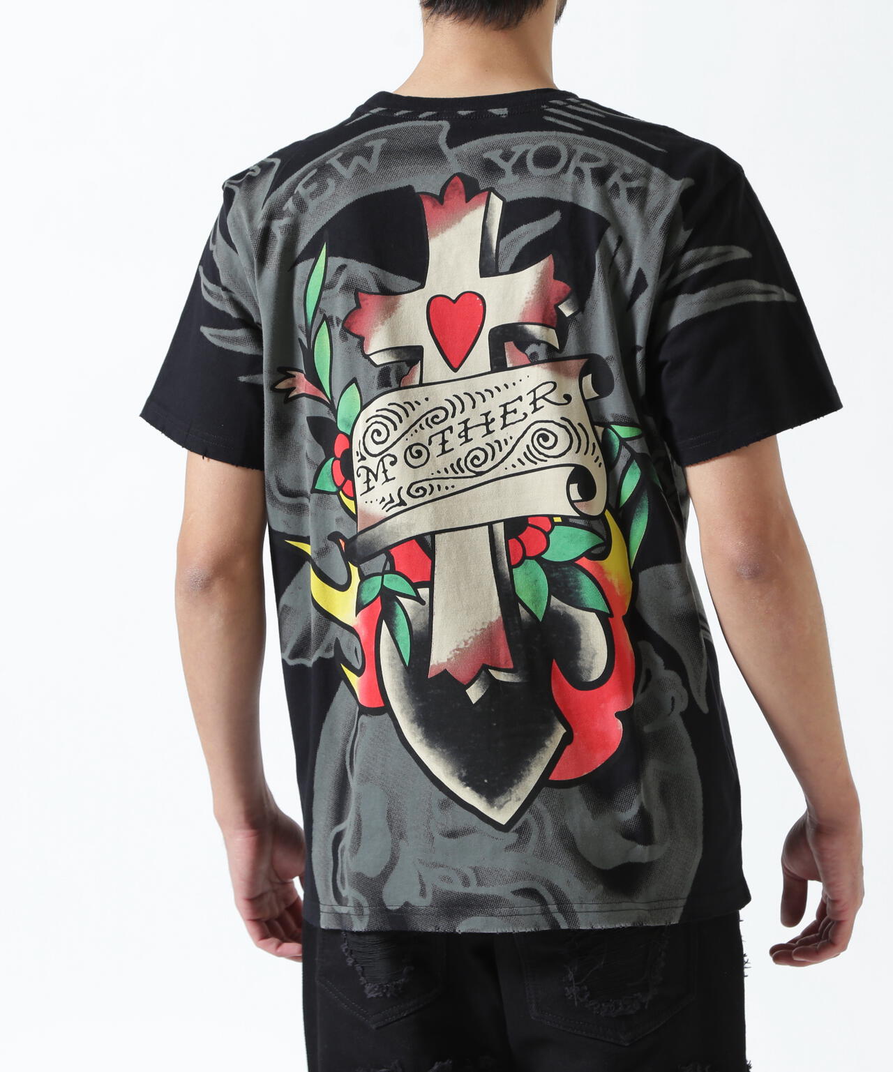 Ed Hardy/エド ハーディー/EDMG SS TEE_NYC