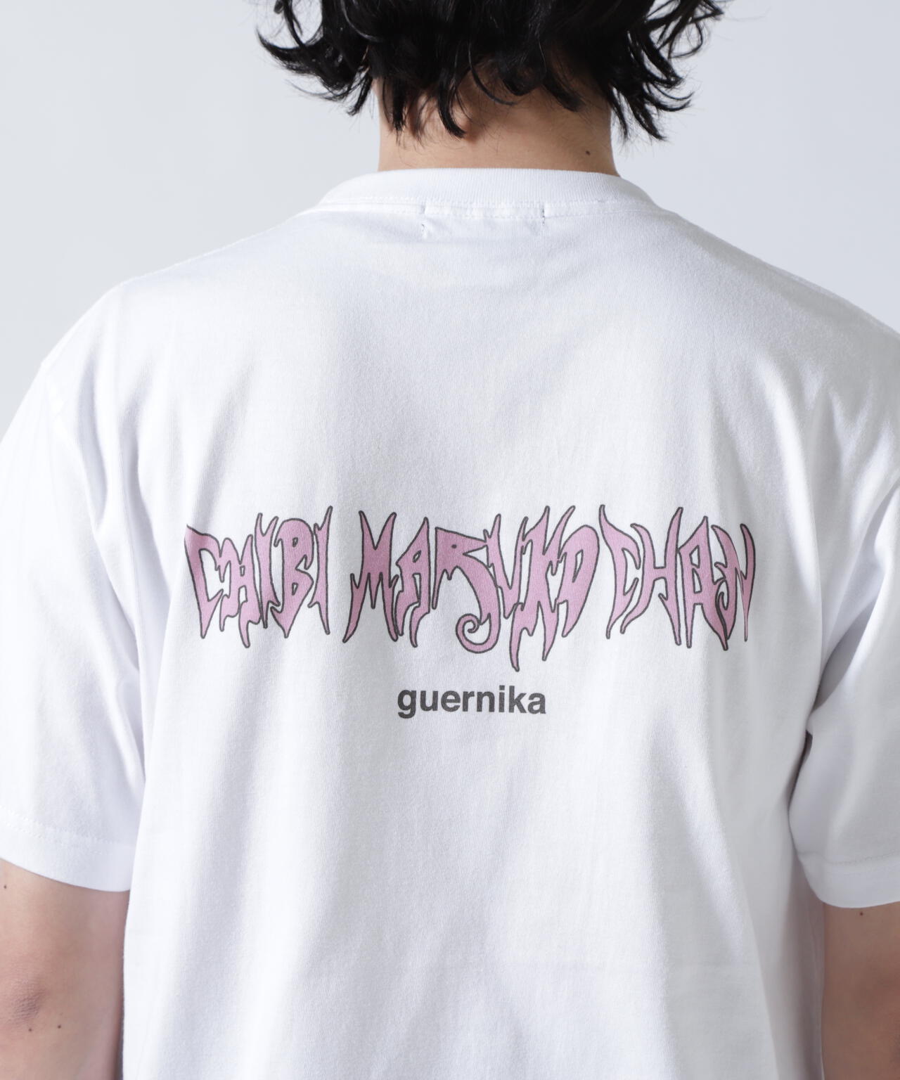 guernika×ちびまる子ちゃん/Drooping Maruko Paint Tshirt