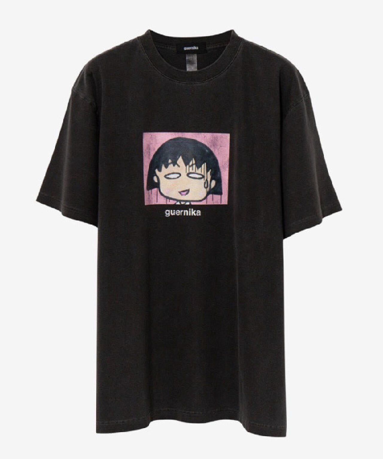 guernika×ちびまる子ちゃん/Drooping Maruko Vintage style Tshirt