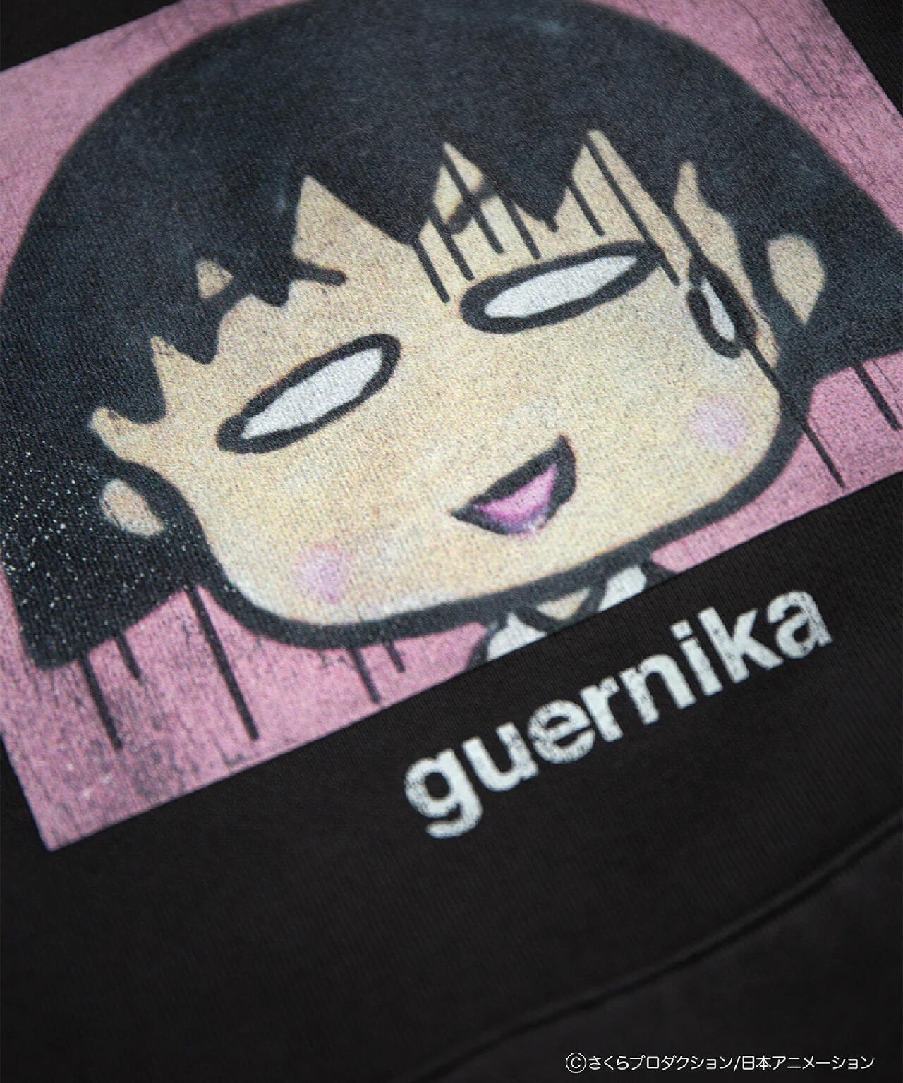 guernika×ちびまる子ちゃん/Drooping Maruko Vintage style Tshirt