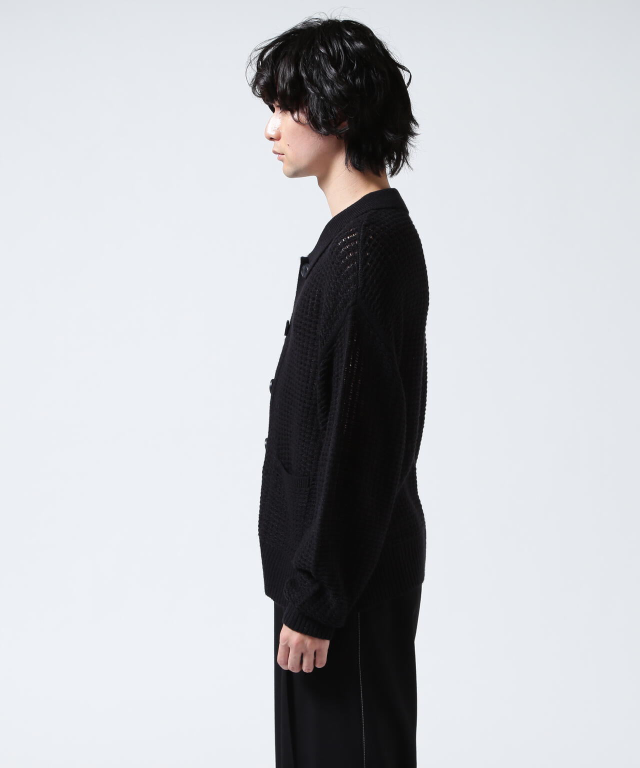 GEN_DAI/ゲンダイ/MESH KNIT POLO