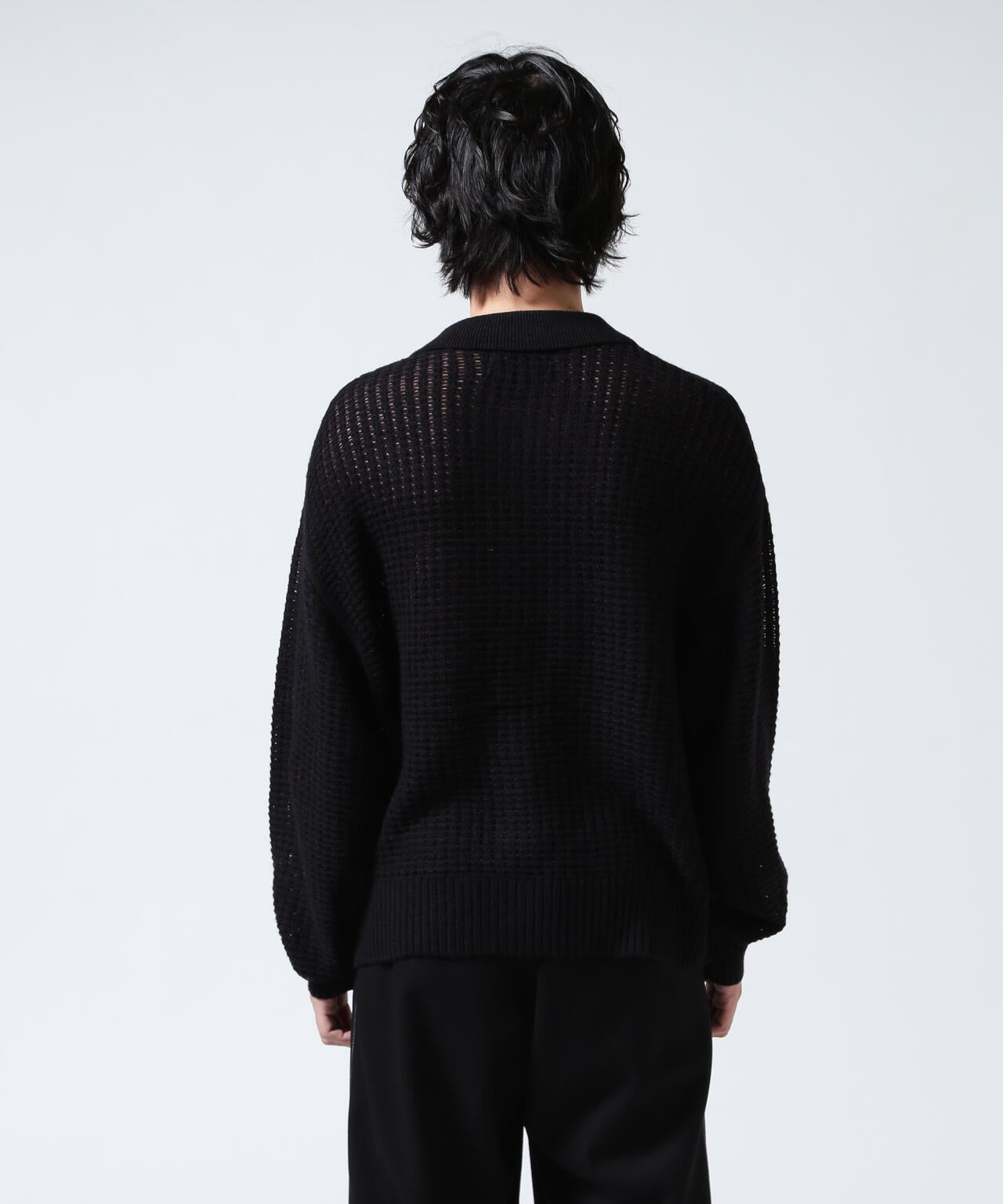 GEN_DAI/ゲンダイ/MESH KNIT POLO