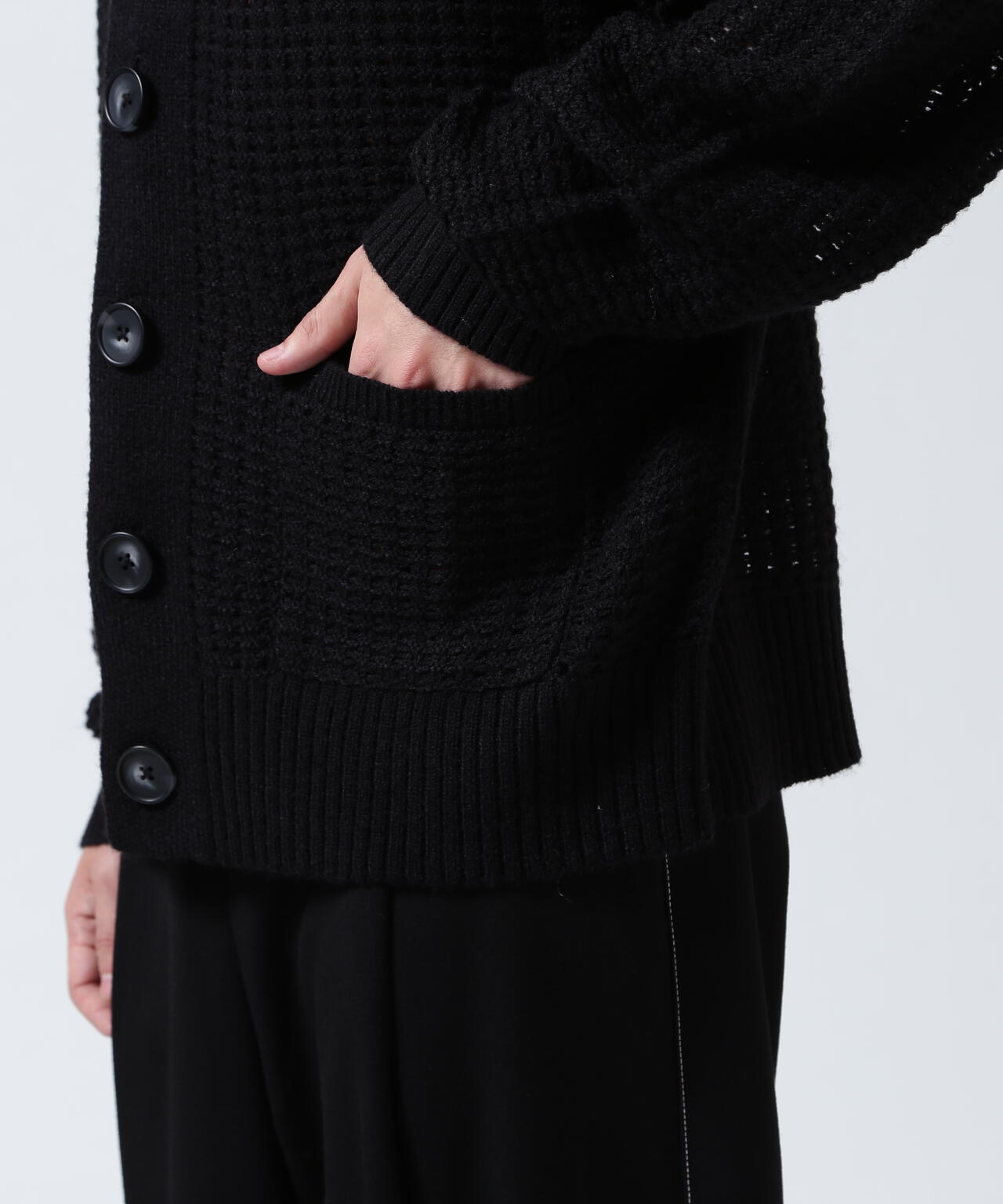 GEN_DAI/ゲンダイ/MESH KNIT POLO