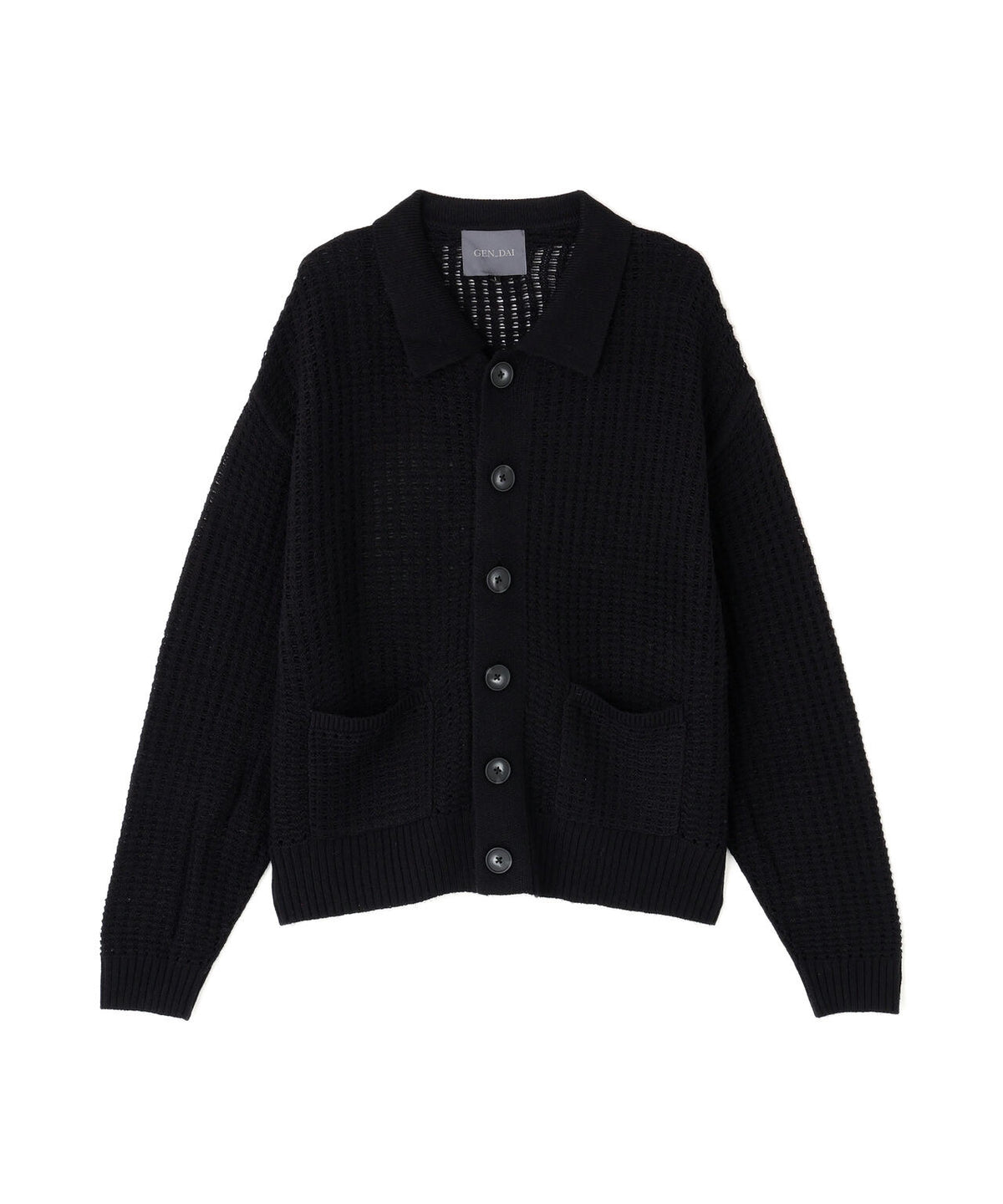 GEN_DAI/ゲンダイ/MESH KNIT POLO
