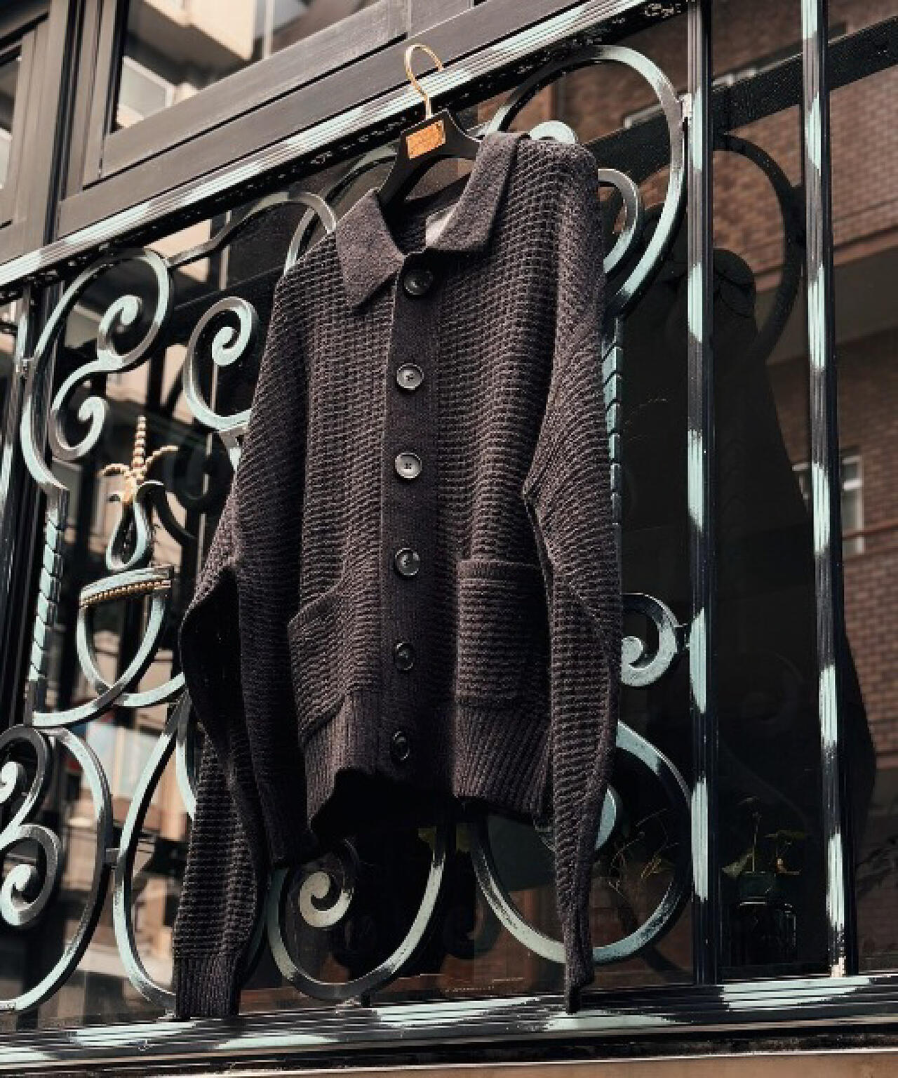 GEN_DAI/ゲンダイ/MESH KNIT POLO