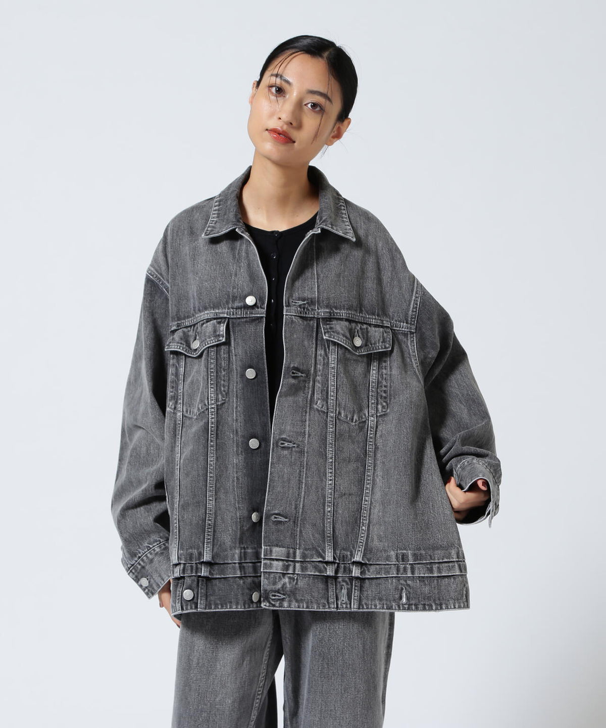 beautiful people/ビューティフルピープル/double-end selvedge denim blouson