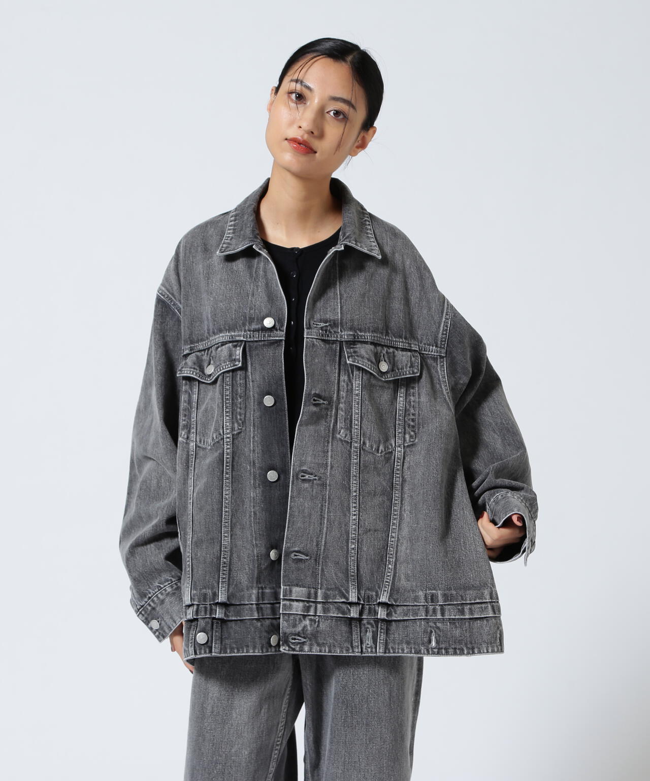 beautiful people/ビューティフルピープル/double-end selvedge denim blouson