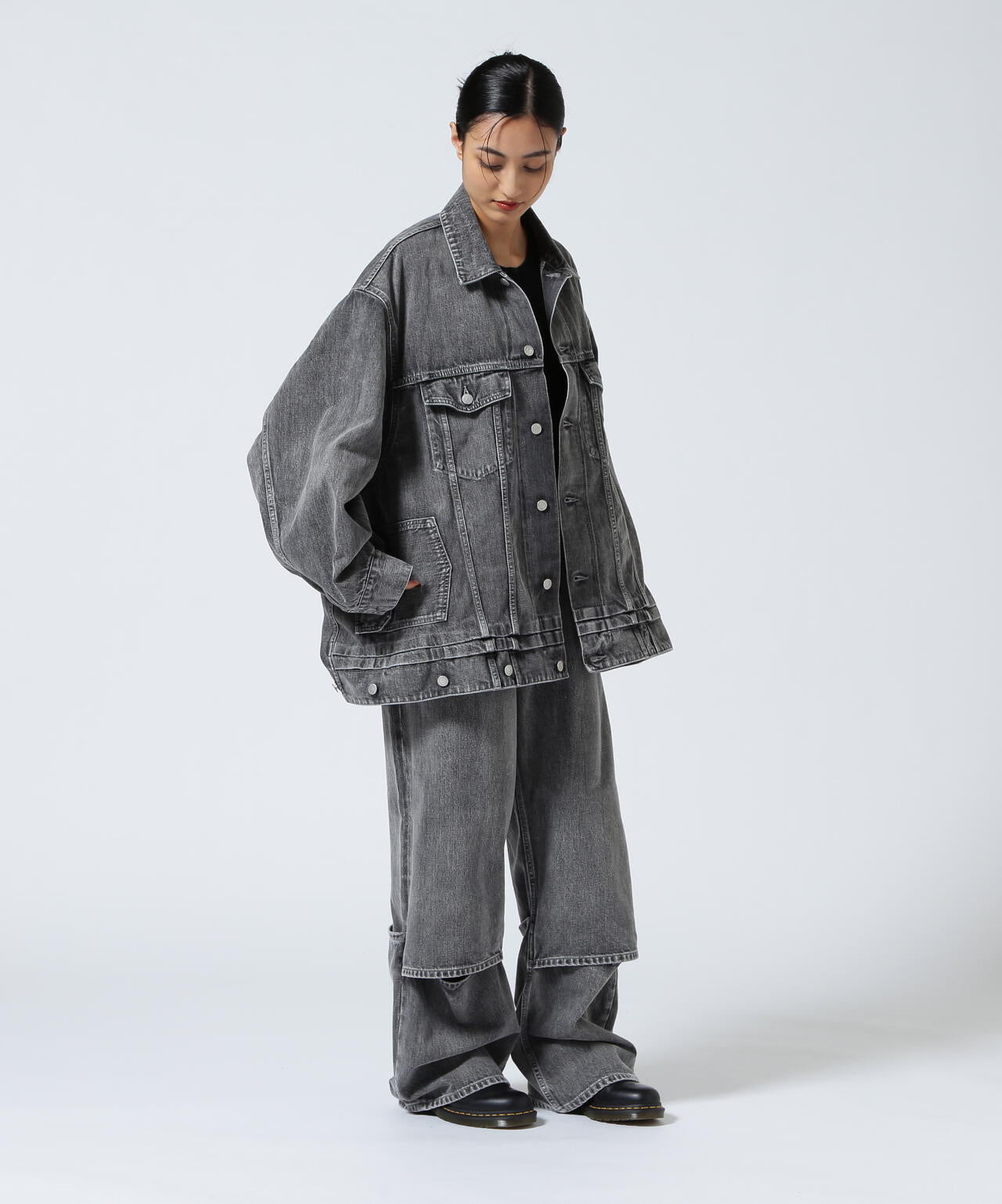 beautiful people/ビューティフルピープル/double-end selvedge denim blouson