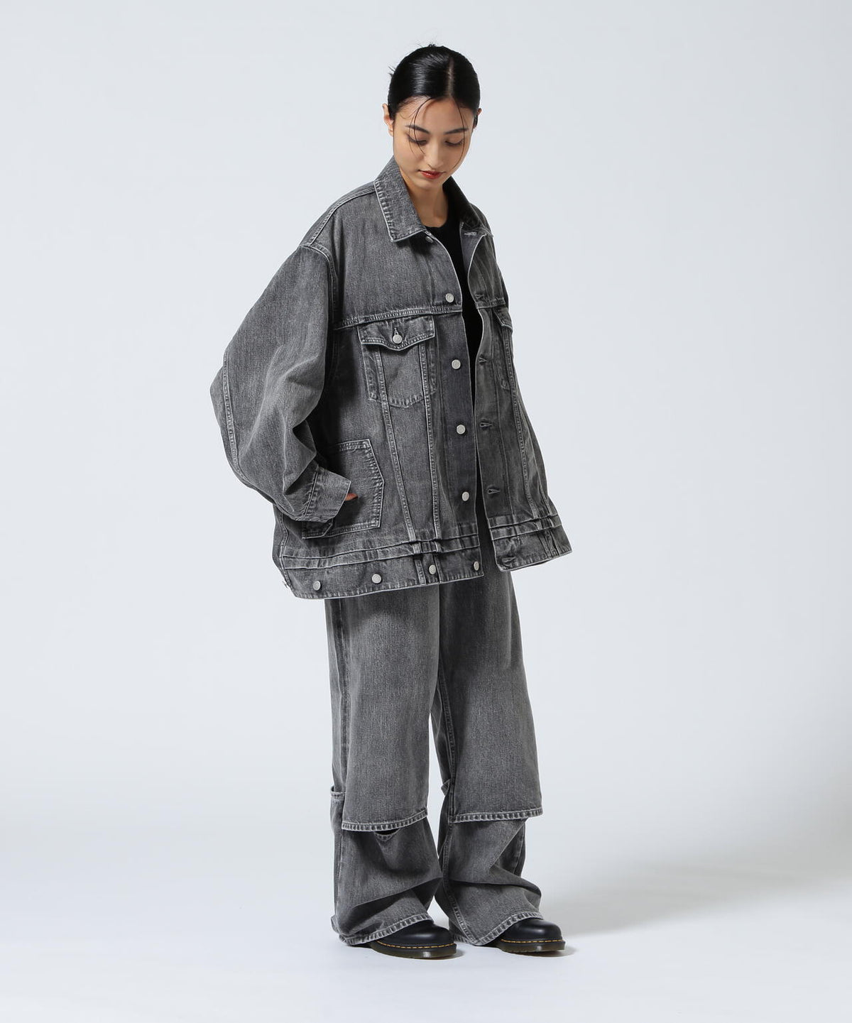 beautiful people/ビューティフルピープル/double-end selvedge denim blouson