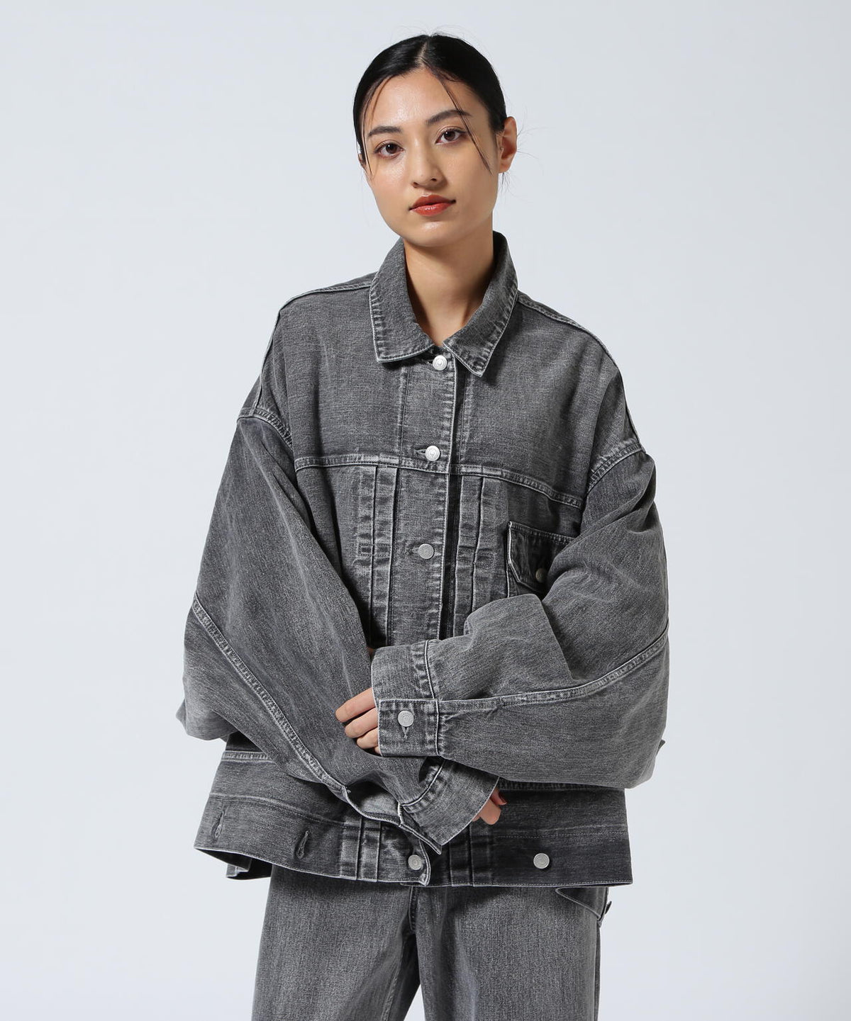 beautiful people/ビューティフルピープル/double-end selvedge denim blouson
