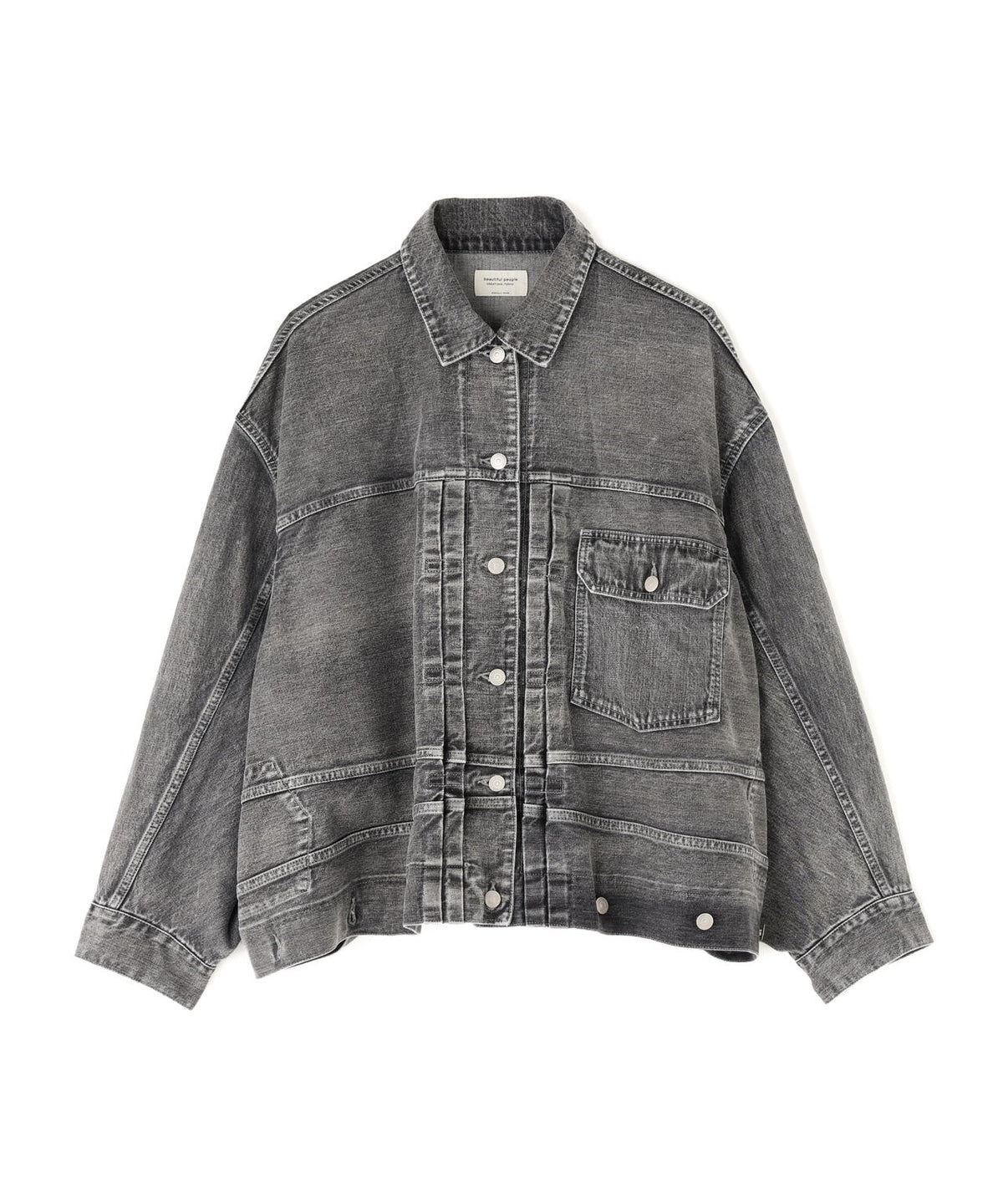 beautiful people/ビューティフルピープル/double-end selvedge denim blouson