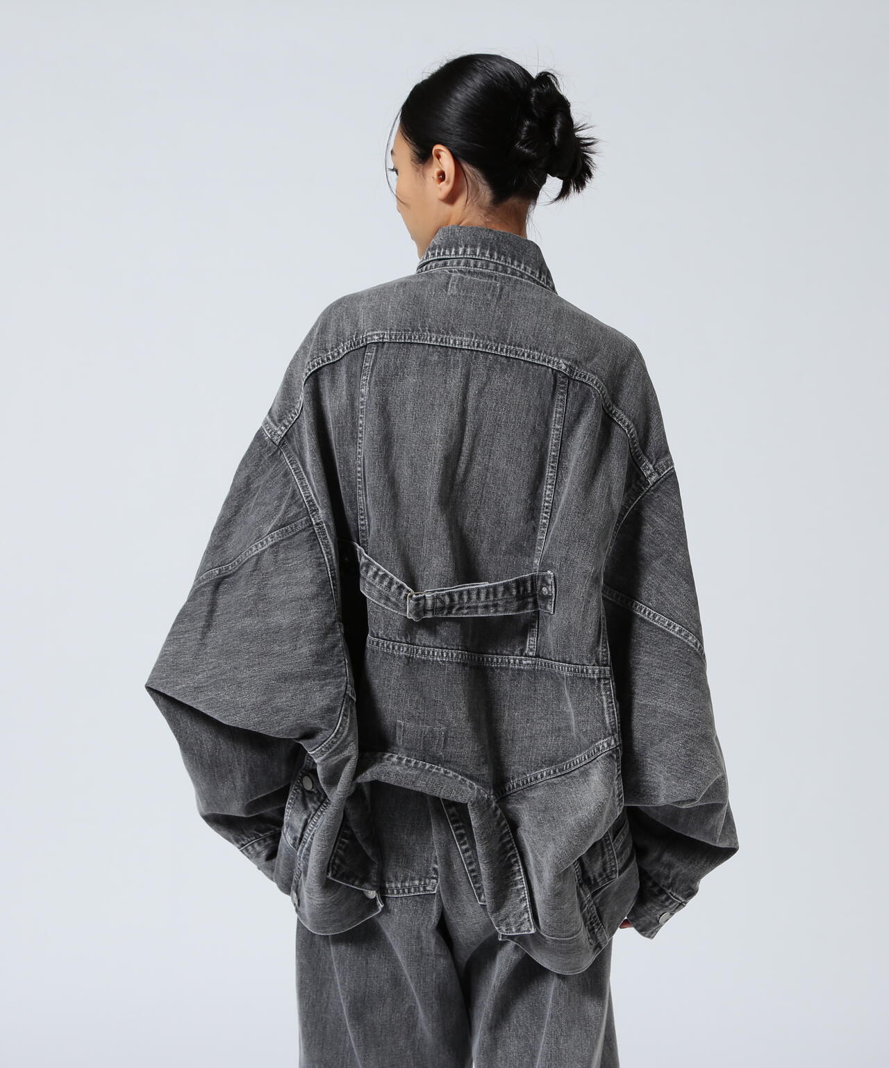 beautiful people/ビューティフルピープル/double-end selvedge denim blouson