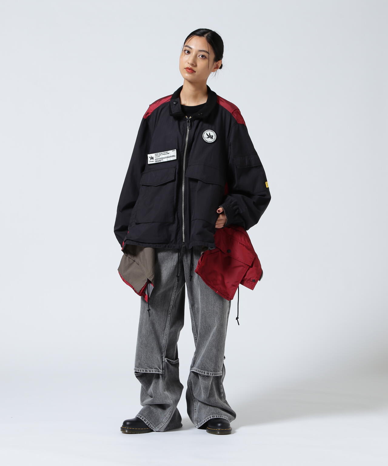 beautiful people/Spiewak double-end c/n work blouson