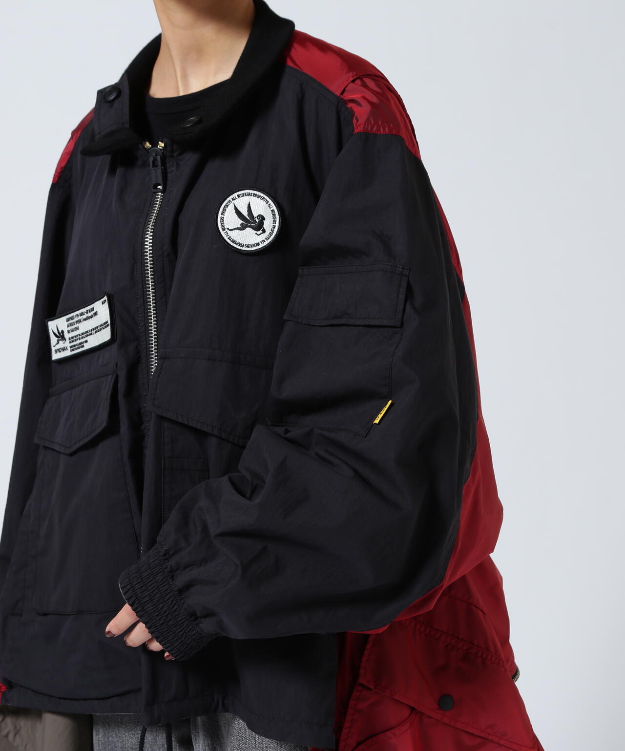 beautiful people/Spiewak double-end c/n work blouson