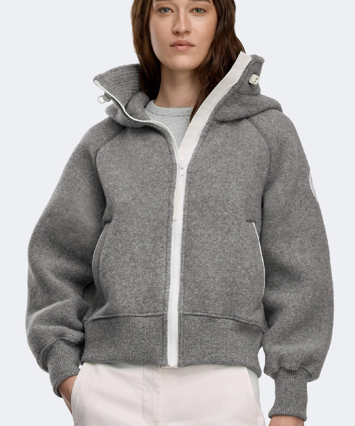 CANADA GOOSE/カナダグース/Chilliwack Fleece Bomber White Label/7102WW