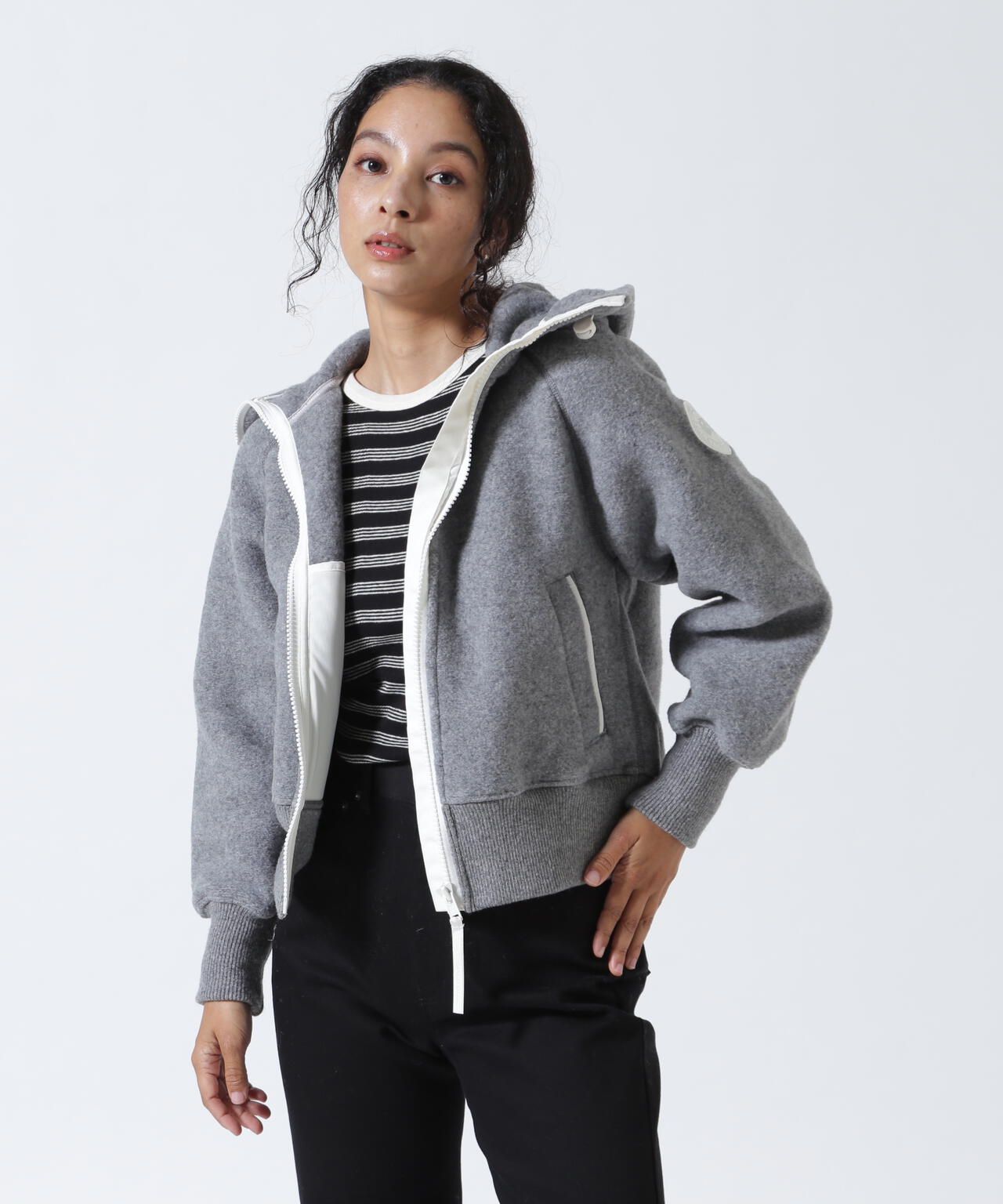 CANADA GOOSE/カナダグース/Chilliwack Fleece Bomber White Label/7102WW