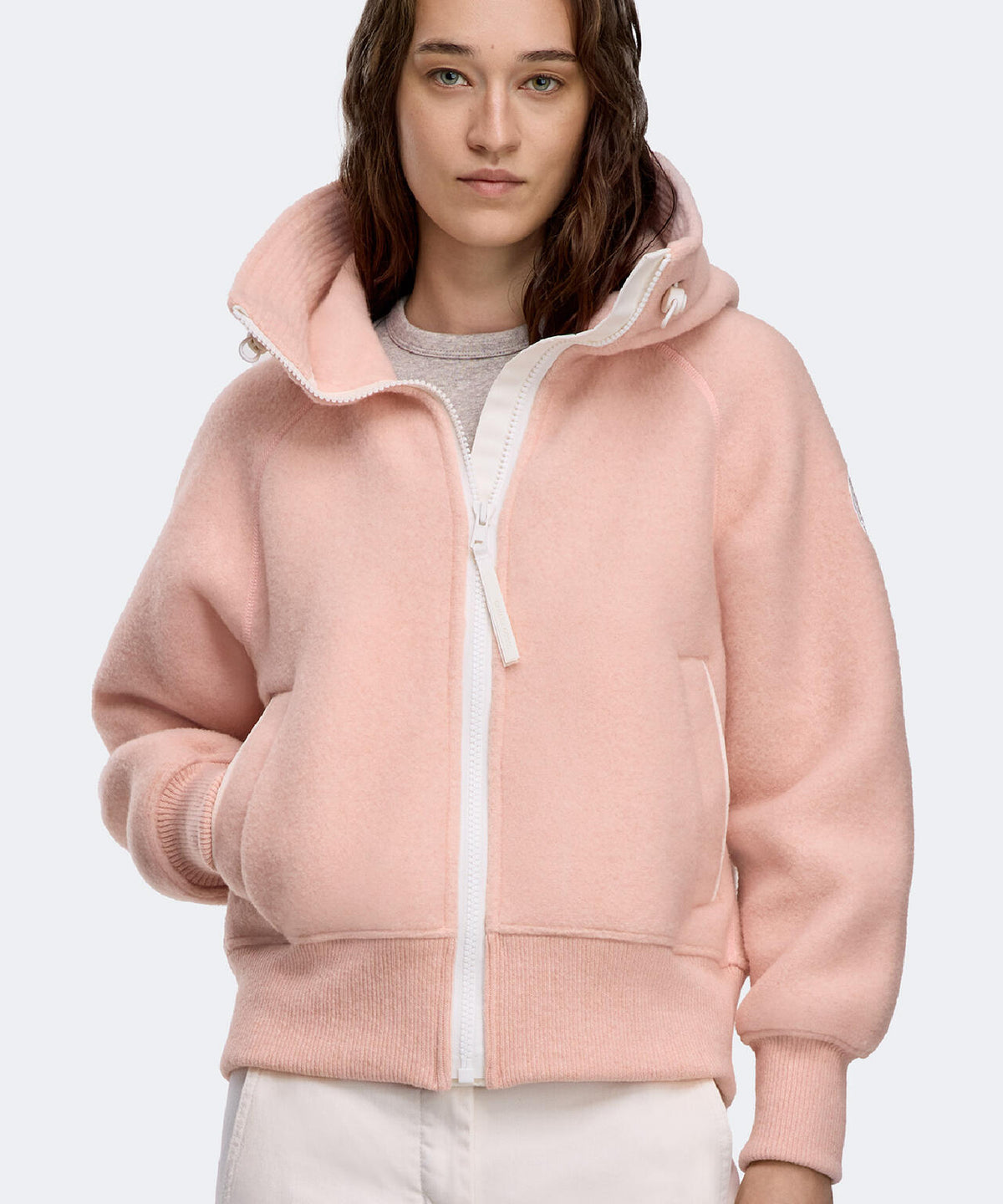 CANADA GOOSE/カナダグース/Chilliwack Fleece Bomber White Label/7102WW