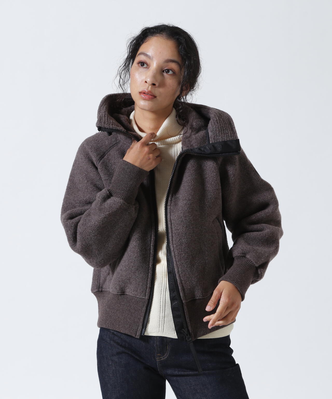 CANADA GOOSE/カナダグース/Chilliwack Fleece Bomber Black Label/7102WB