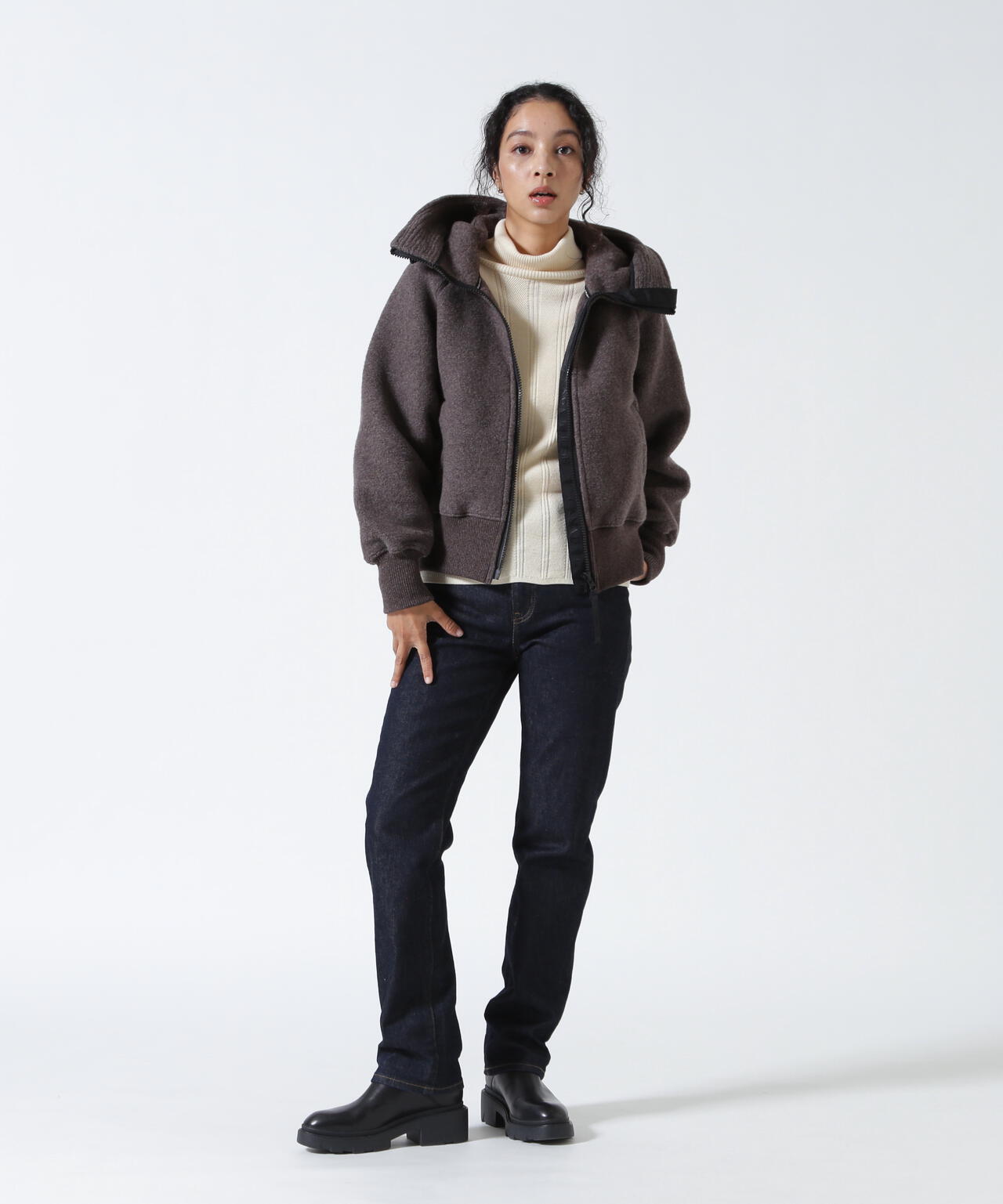 CANADA GOOSE/カナダグース/Chilliwack Fleece Bomber Black Label/7102WB