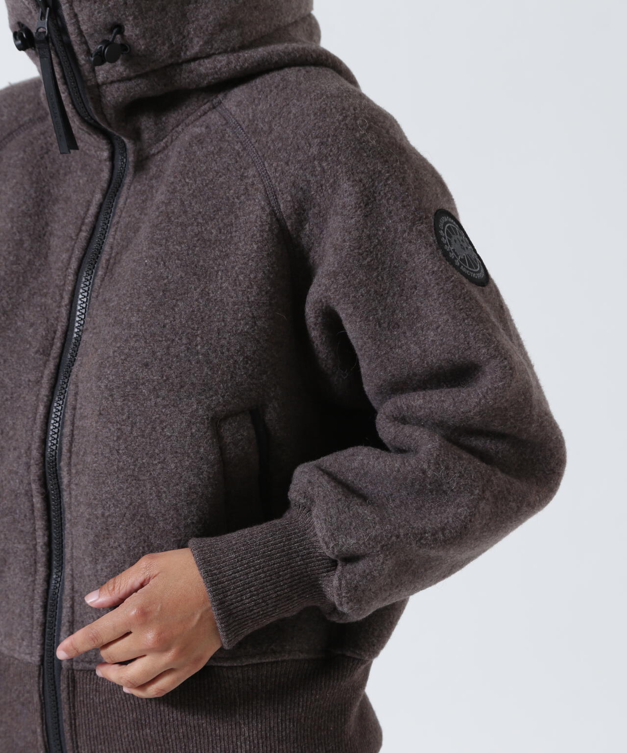 CANADA GOOSE/カナダグース/Chilliwack Fleece Bomber Black Label/7102WB