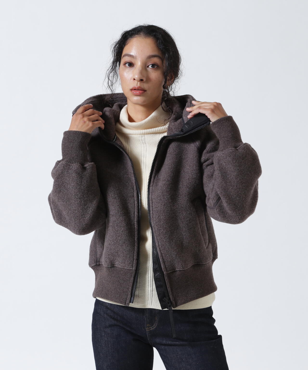 CANADA GOOSE/カナダグース/Chilliwack Fleece Bomber Black Label/7102WB