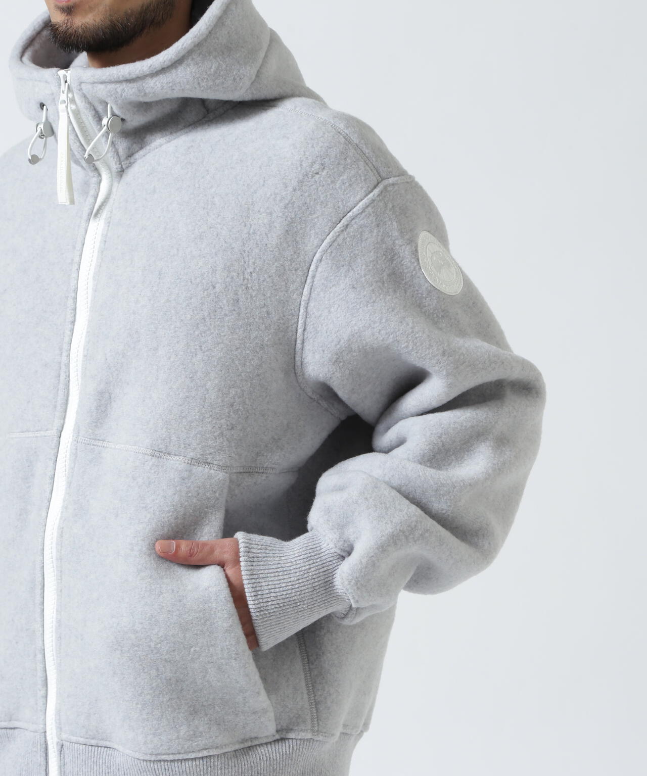 CANADA GOOSE/カナダグース/Chilliwack Fleece Bomber White Label/7220MW