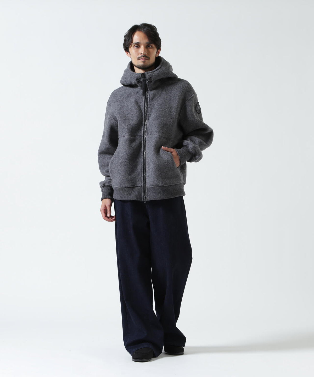 CANADA GOOSE/カナダグース/Chilliwack Fleece Bomber Black Label/7220MB