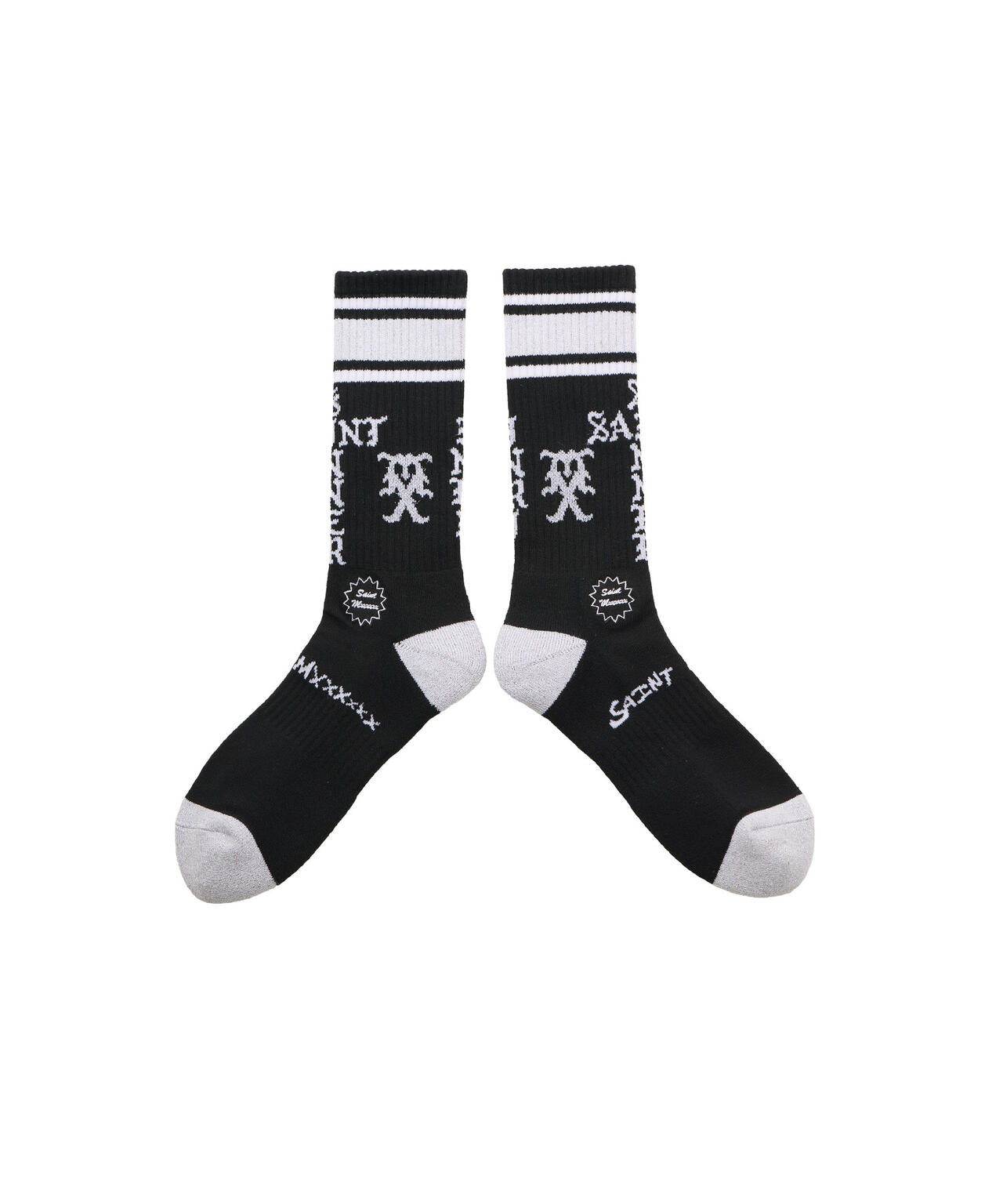SAINT MICHAEL/セントマイケル/SOCKS/SINNER/BLACK+GRAY