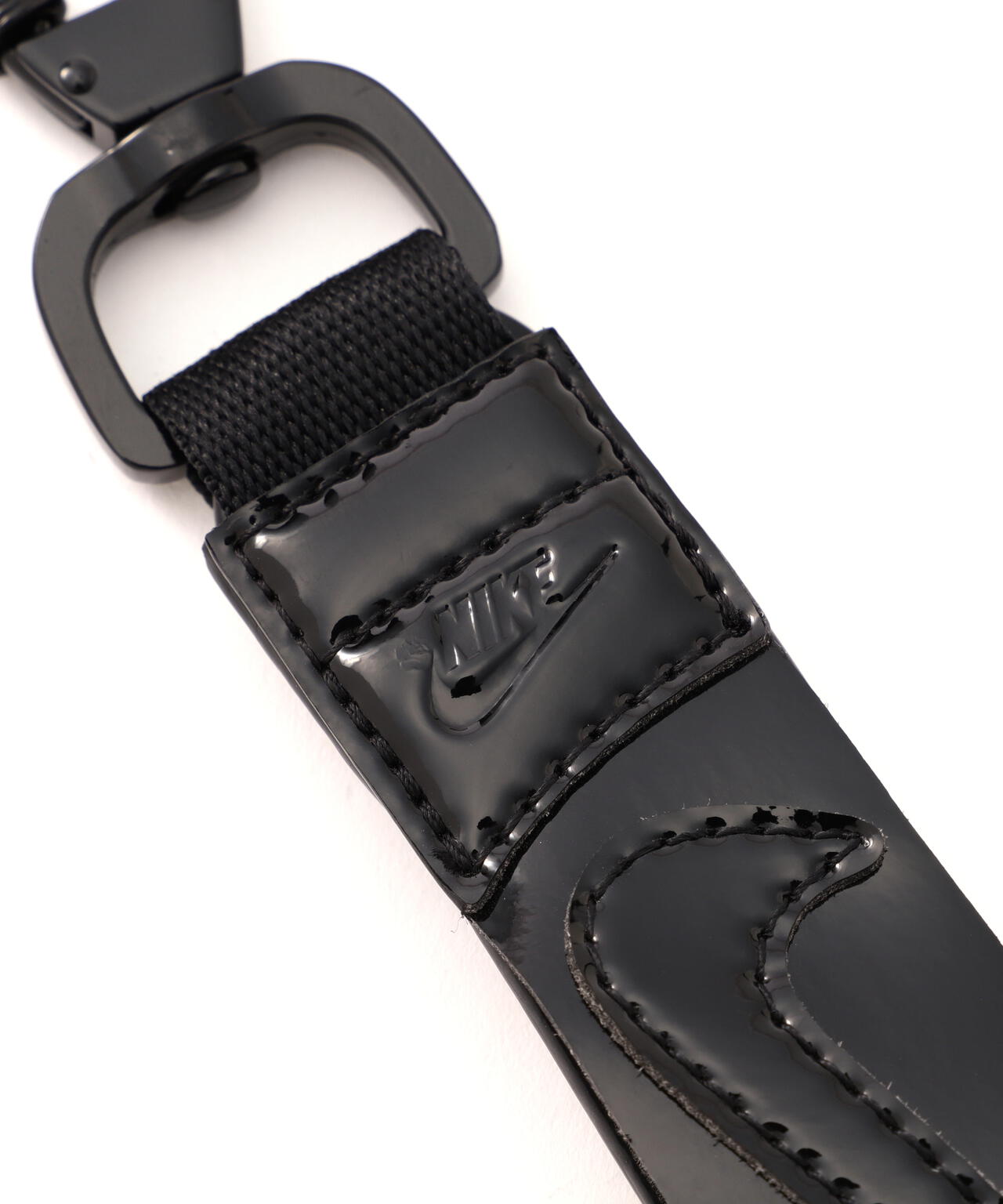 NIKE/ナイキ/スポーツアクセサリー プレミアムキーホルダー PATENT ブラック