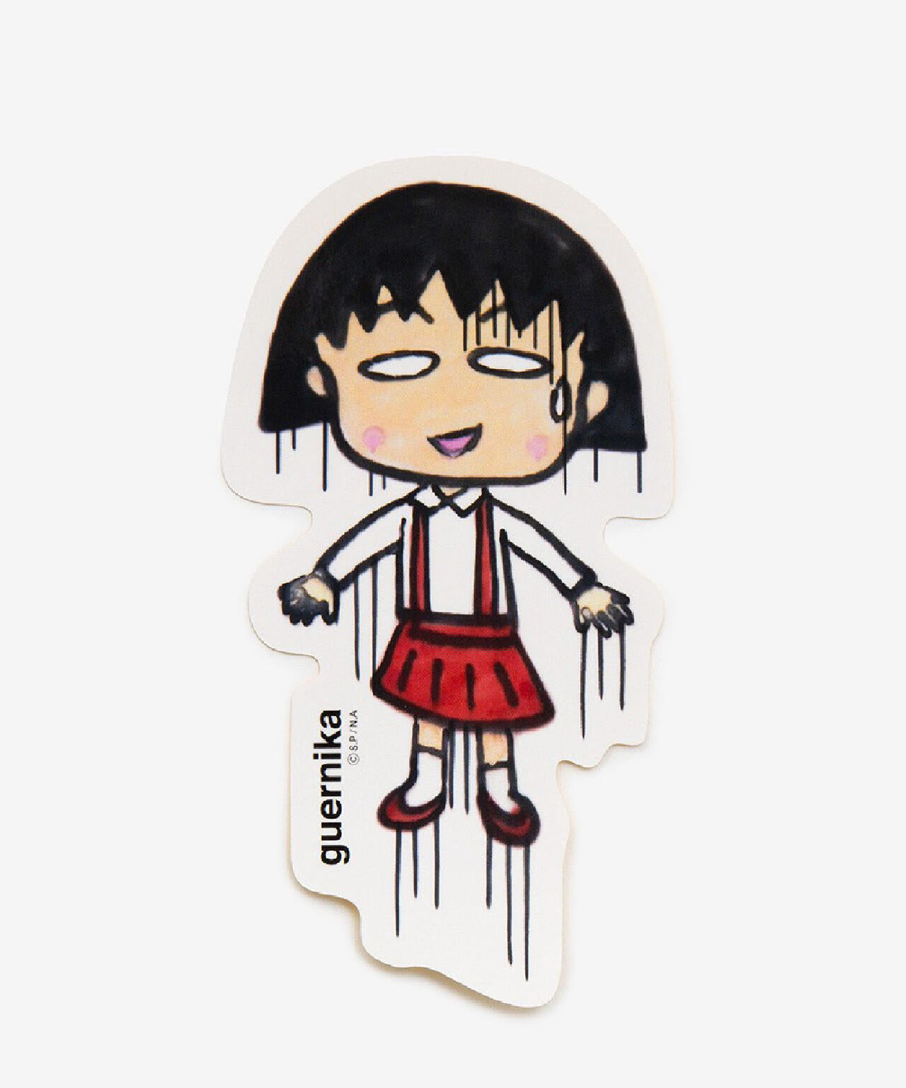 guernika×ちびまる子ちゃん/Drooping Maruko Sticker